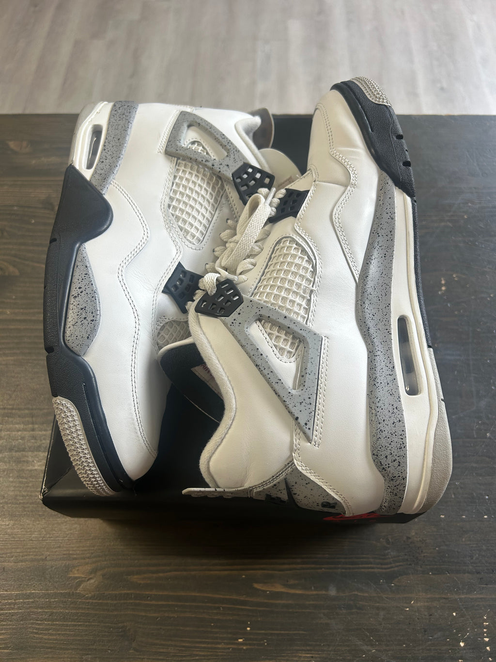 Pre-Owned Air Jordan 4 Retro White Cement
