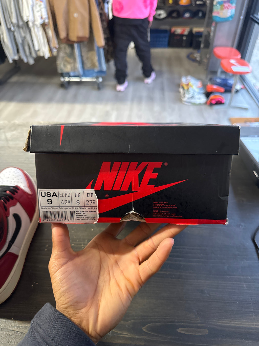 Pre-owned Jordan Retro 1 Chicago 2015