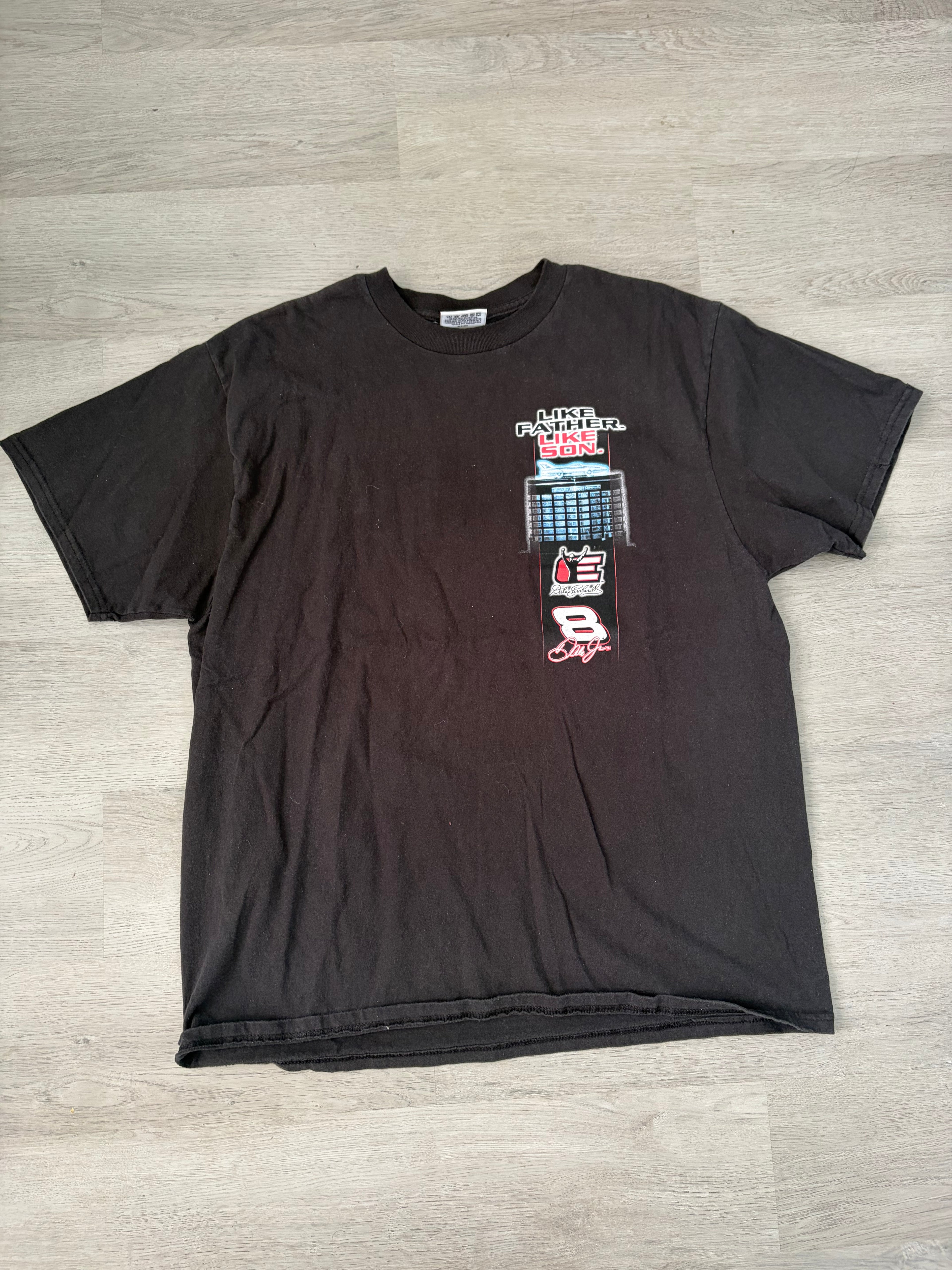 Dale Earnhardt Like Father Like Son Long Sleeve Tee