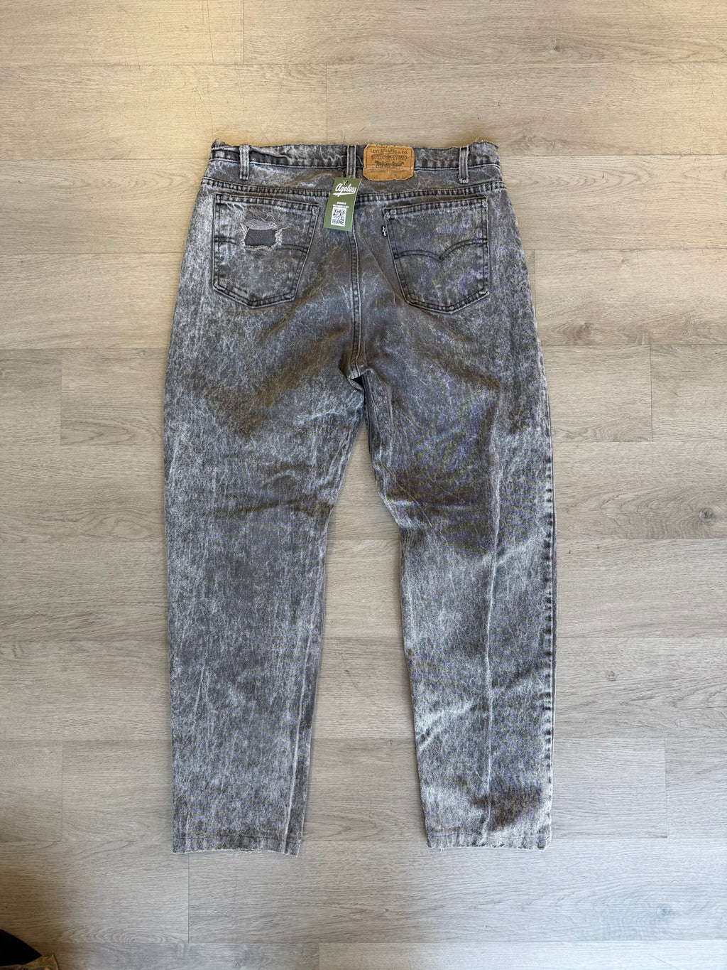 Vintage Levi Acid Wash Grey Jeans