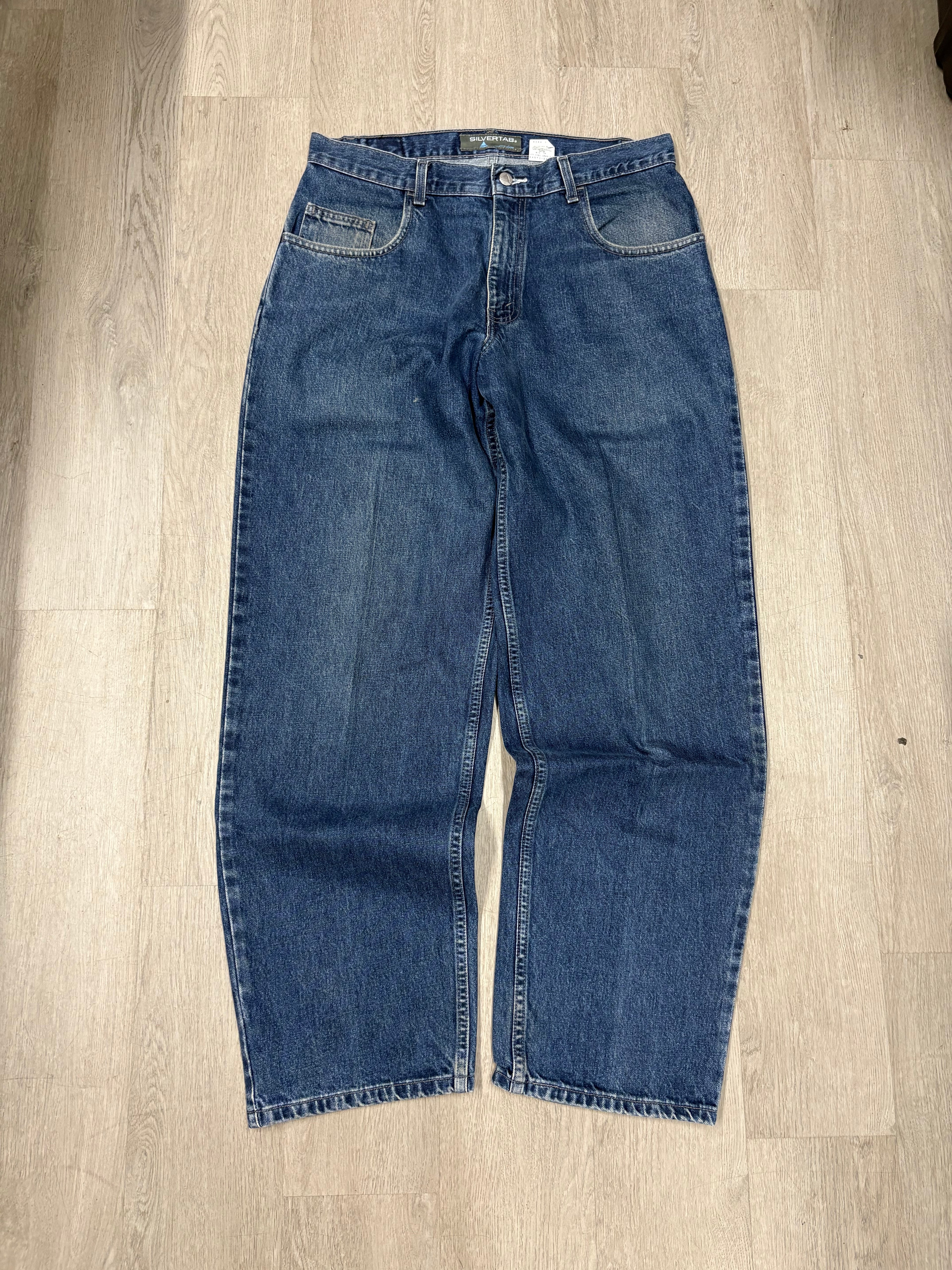Vintage Levi’s Silvertab Dark Wash Blue Denim Jeans