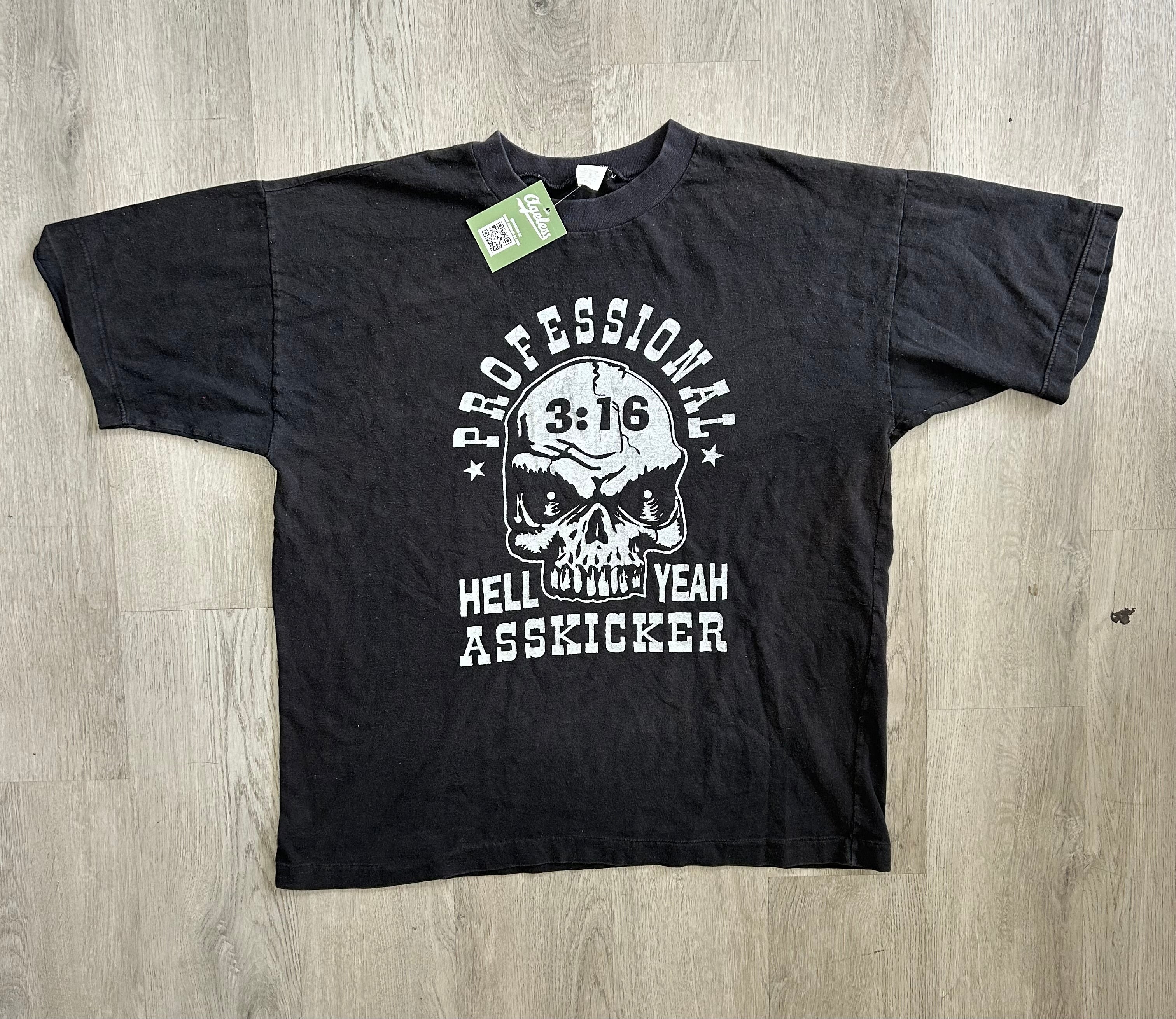 Vintage 90s WWE Stone Cold Steve Austin "Professional Asskicker" Tee