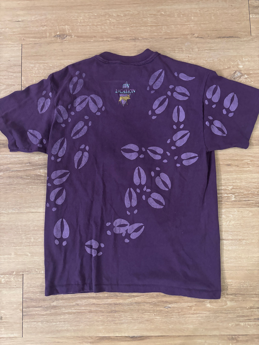 Vintage 90s Moose Tracks Tee