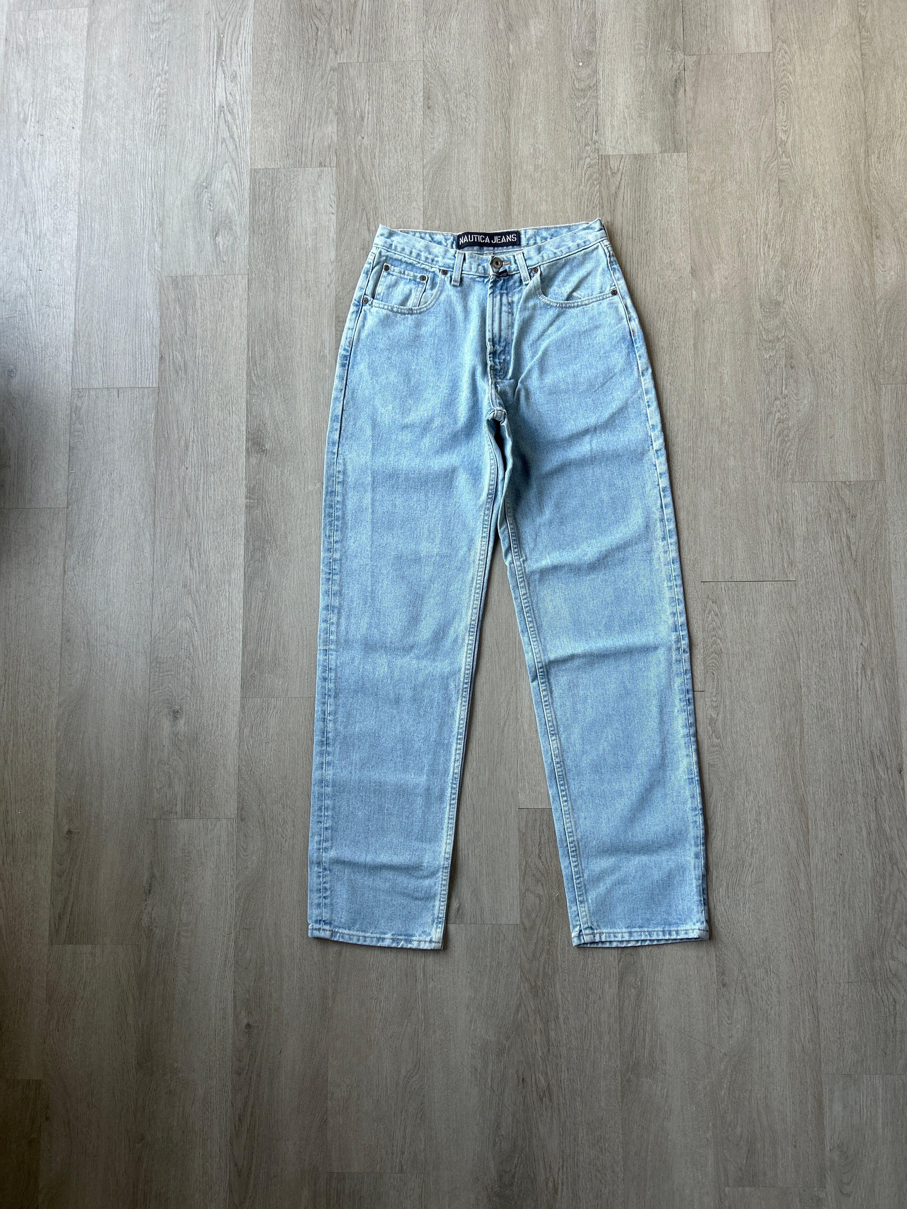 Vintage Nautica Jeans Company Baggy Light Washed Denim Jeans