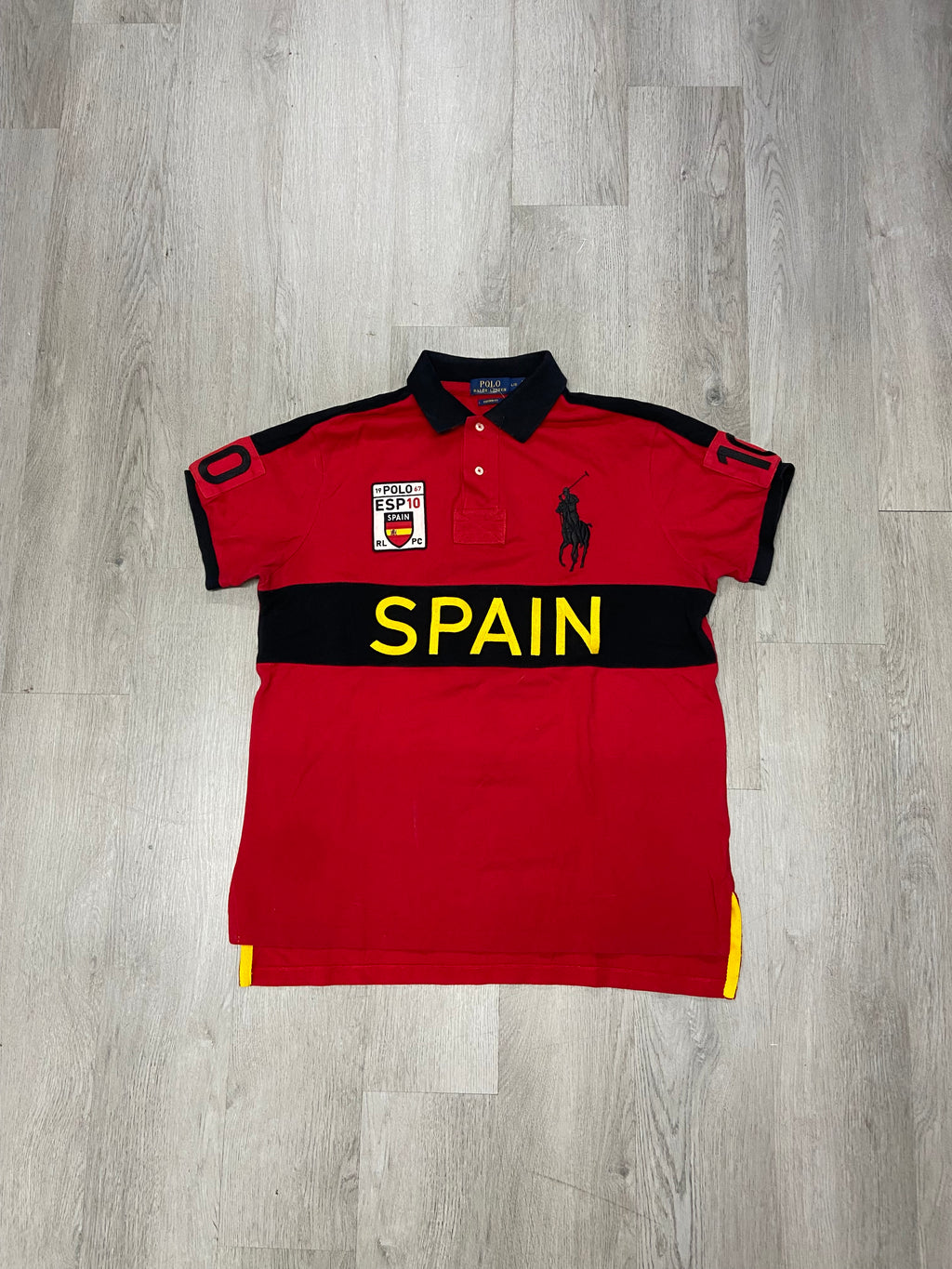 Polo Ralph Lauren Big Pony Spain Polo #10 Chief Keef Shirt