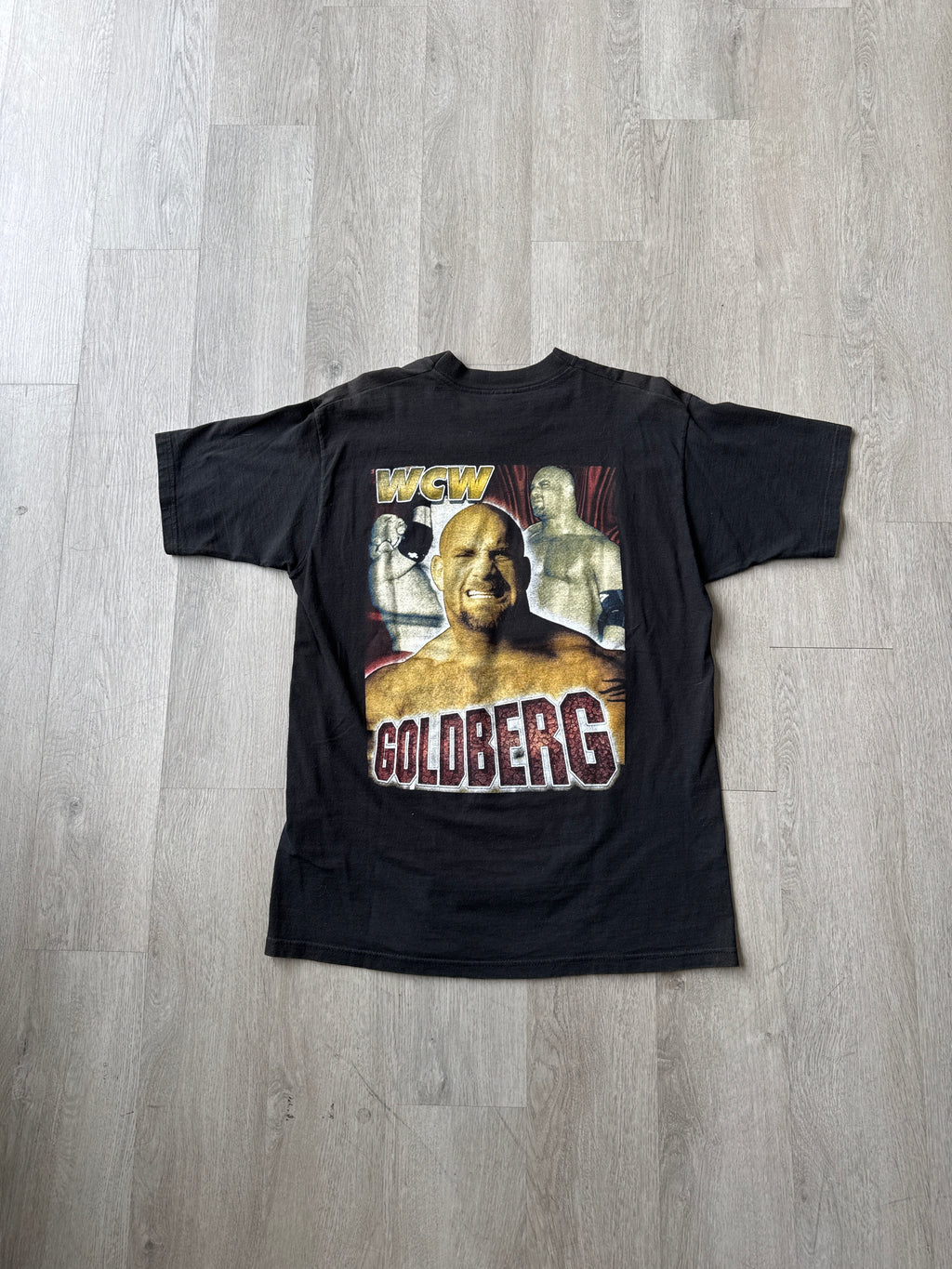 Vintage 90s Goldberg WCW Rap Tee