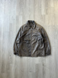 Vintage Wilson’s The Leather Experts Faded Brown Leather Jacket