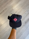 Vintage Collegiate Sportswear North Carolina State University Wolfpack Leather Strap Back Hat