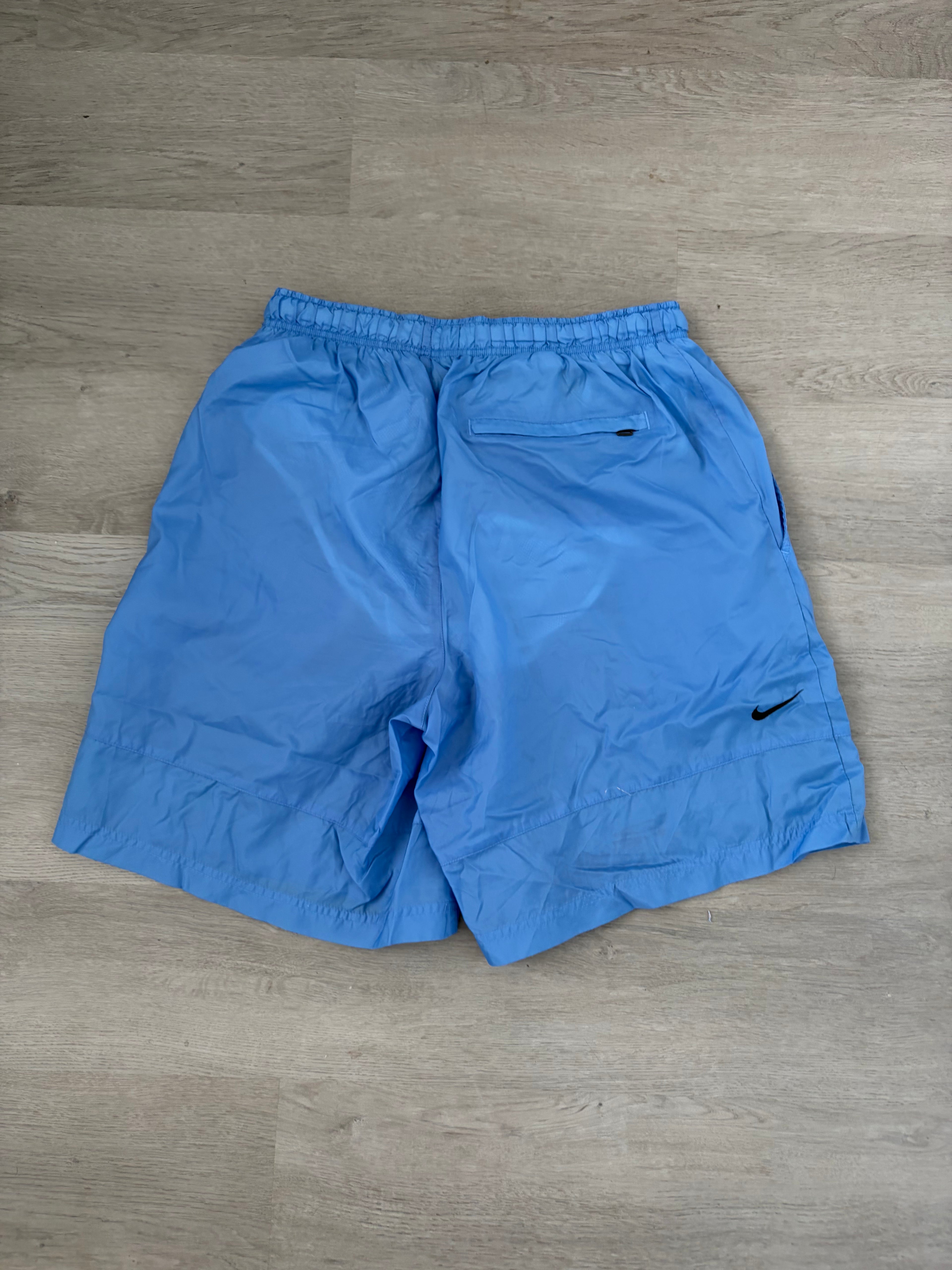 Vintage Blue Nike Swim Shorts