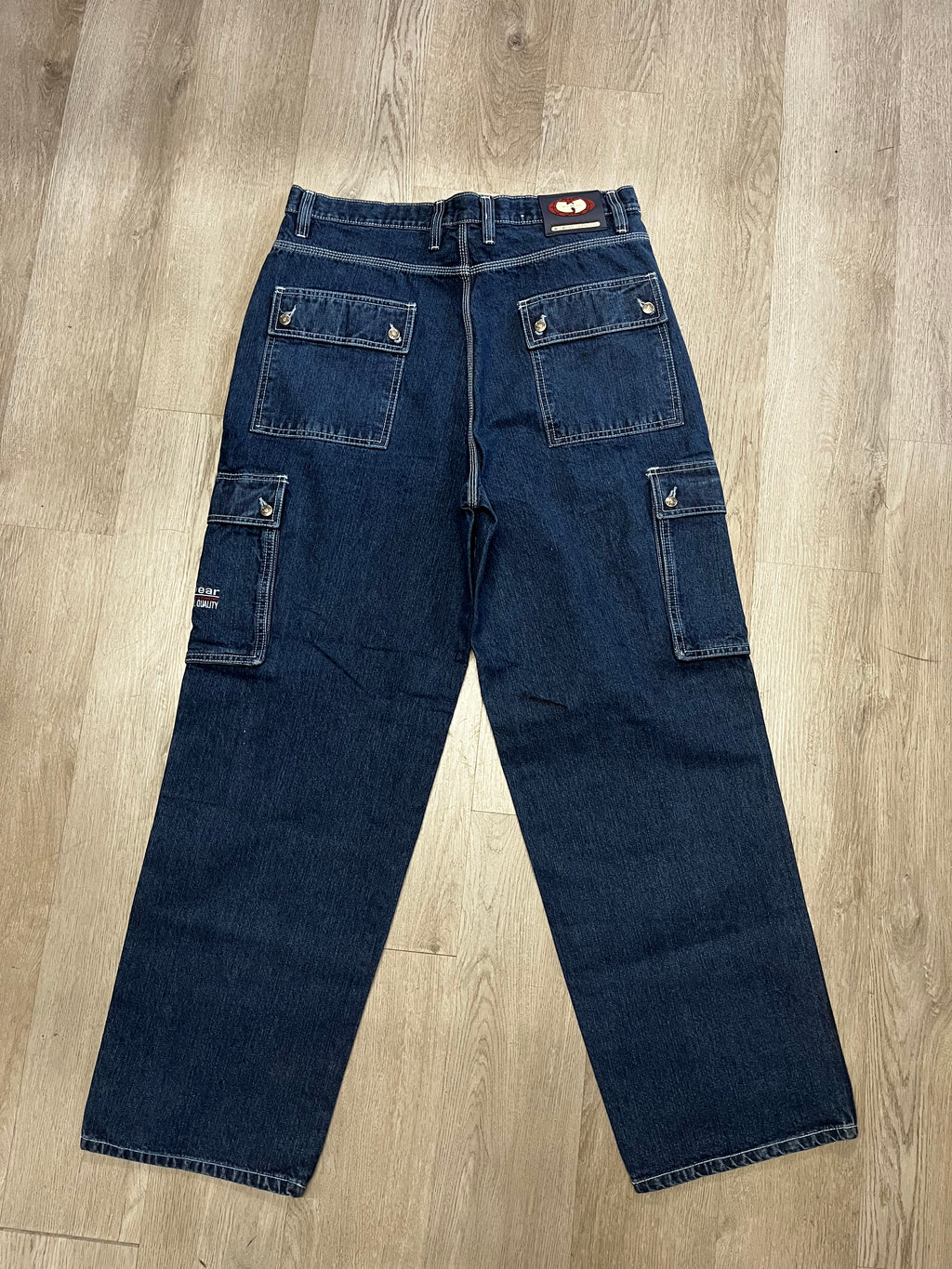 Wu Wear Denim Cargo Jeans