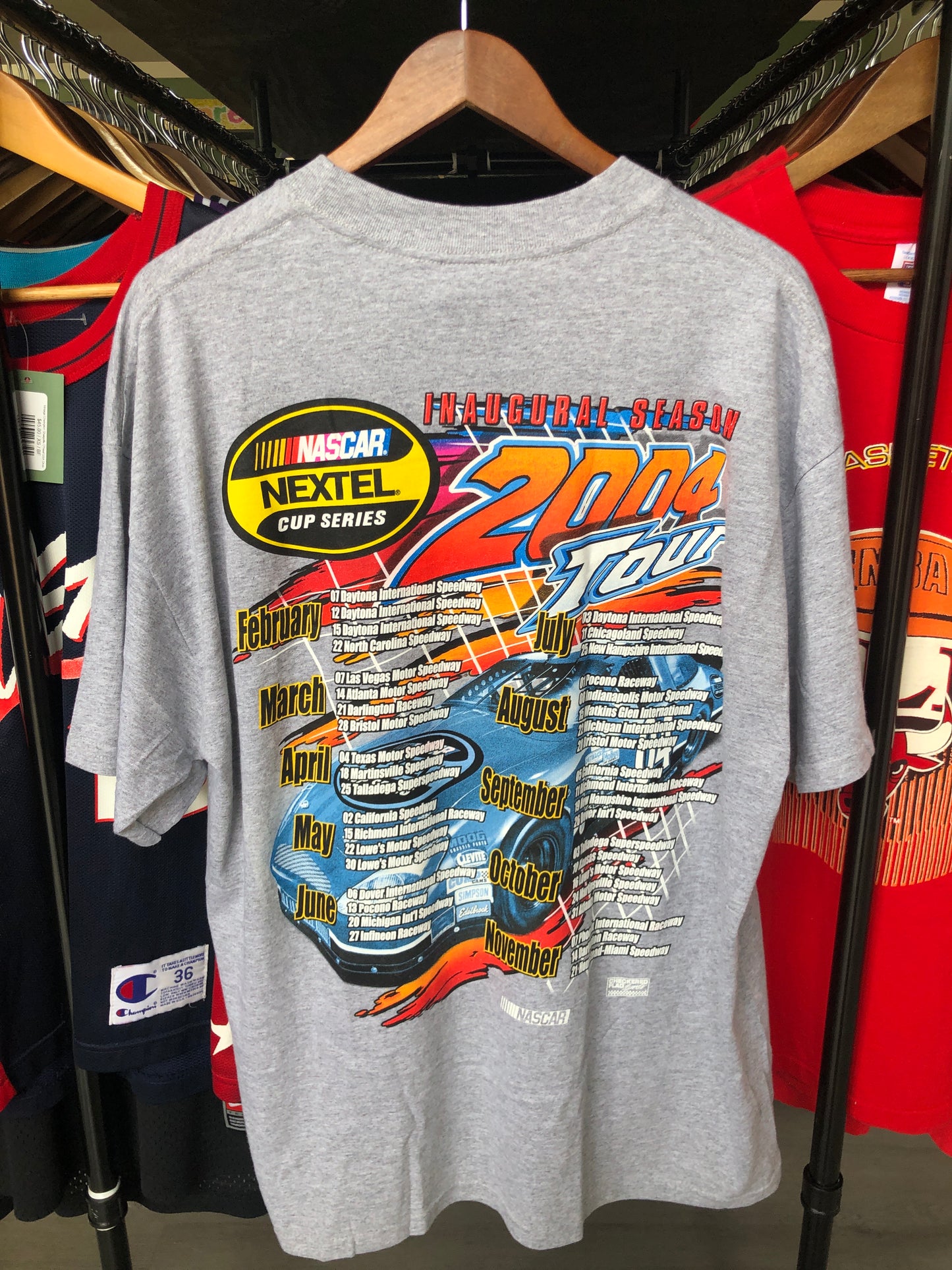 Nextel Cup Series 2004 Tour NASCAR Tee