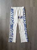 Vale White/Blue Insignia Sweats