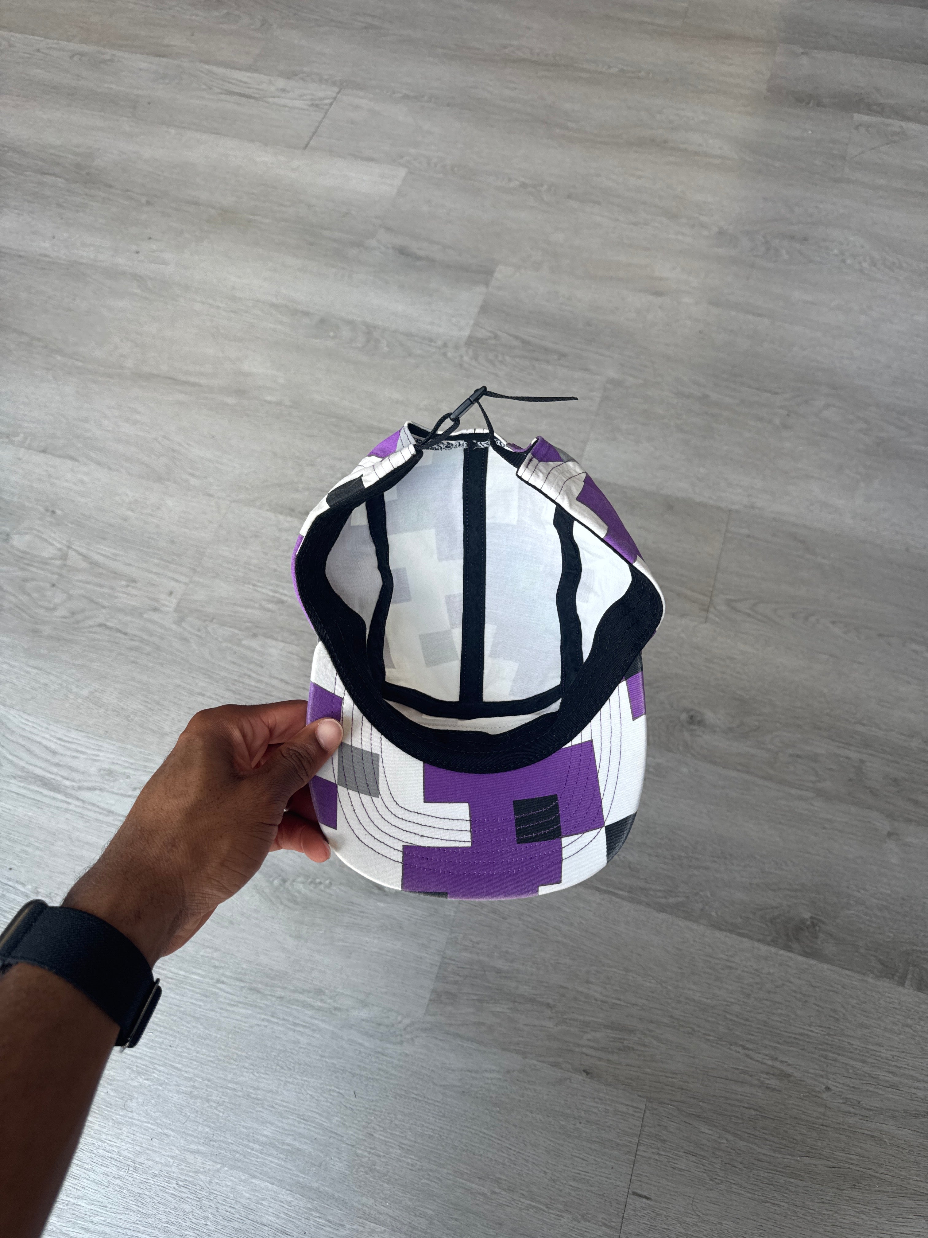 Supreme Military Purple Digi Camo Camp Cap (FW20)