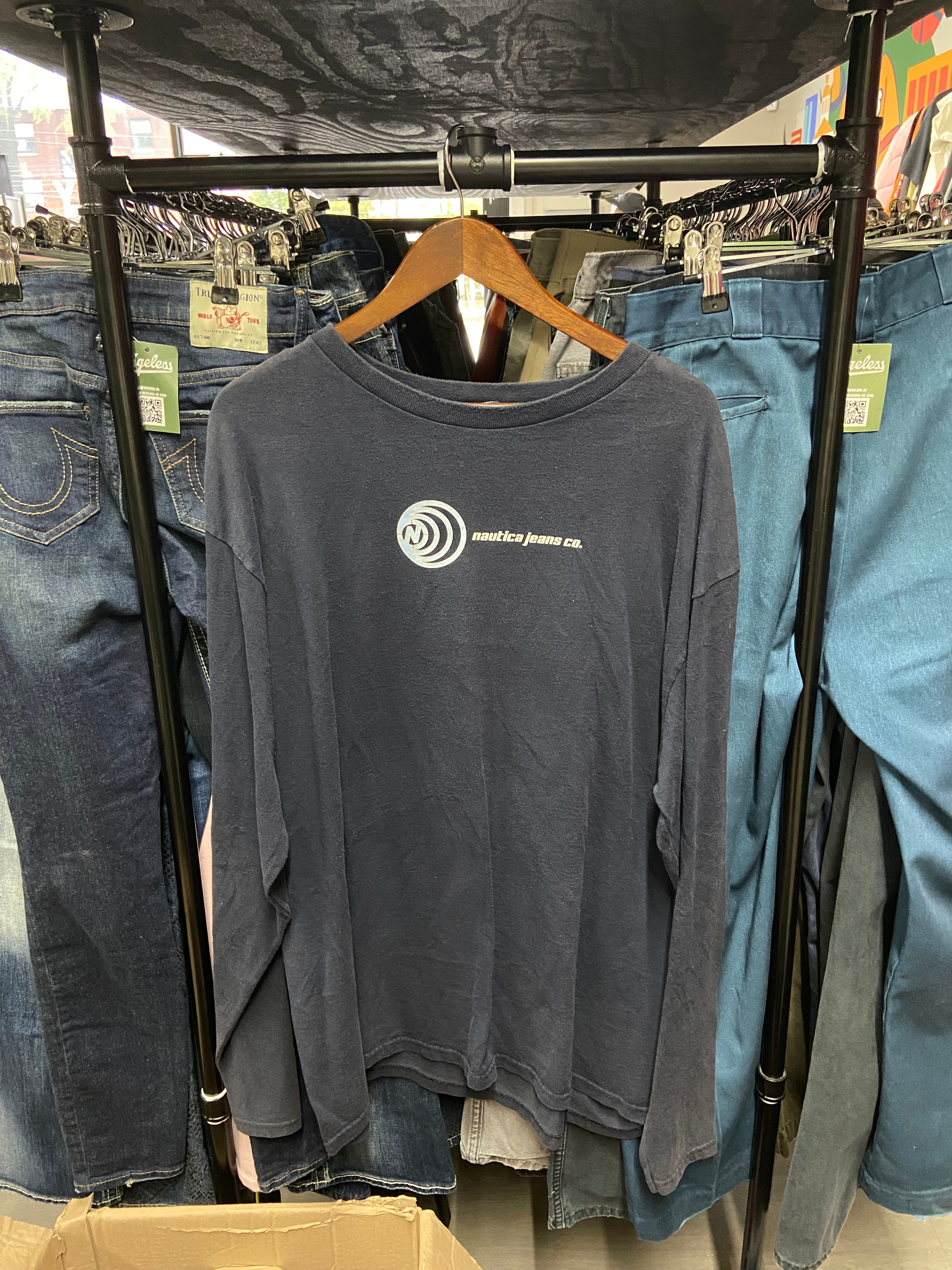 Y2K Nautical Jeans Co. Long-sleeve Tee