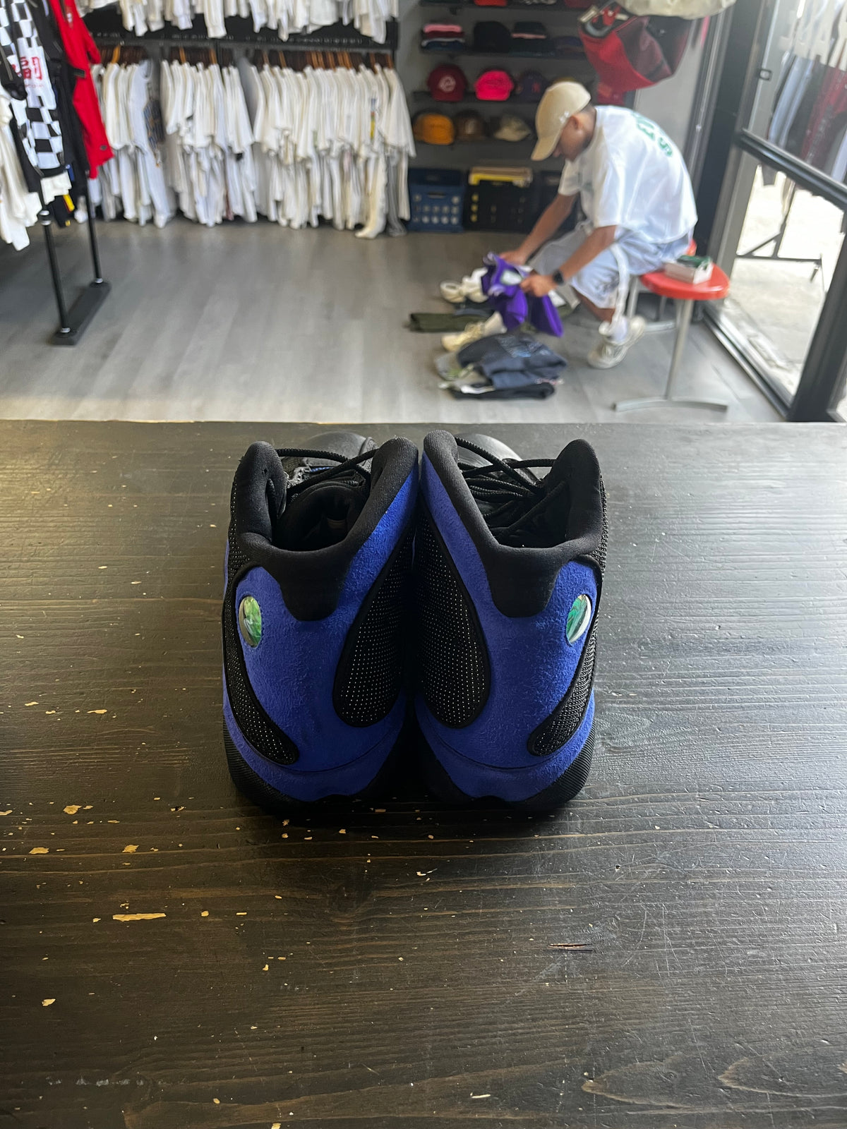 Pre-Owned Jordan 13 Retro Black Hyper Royal