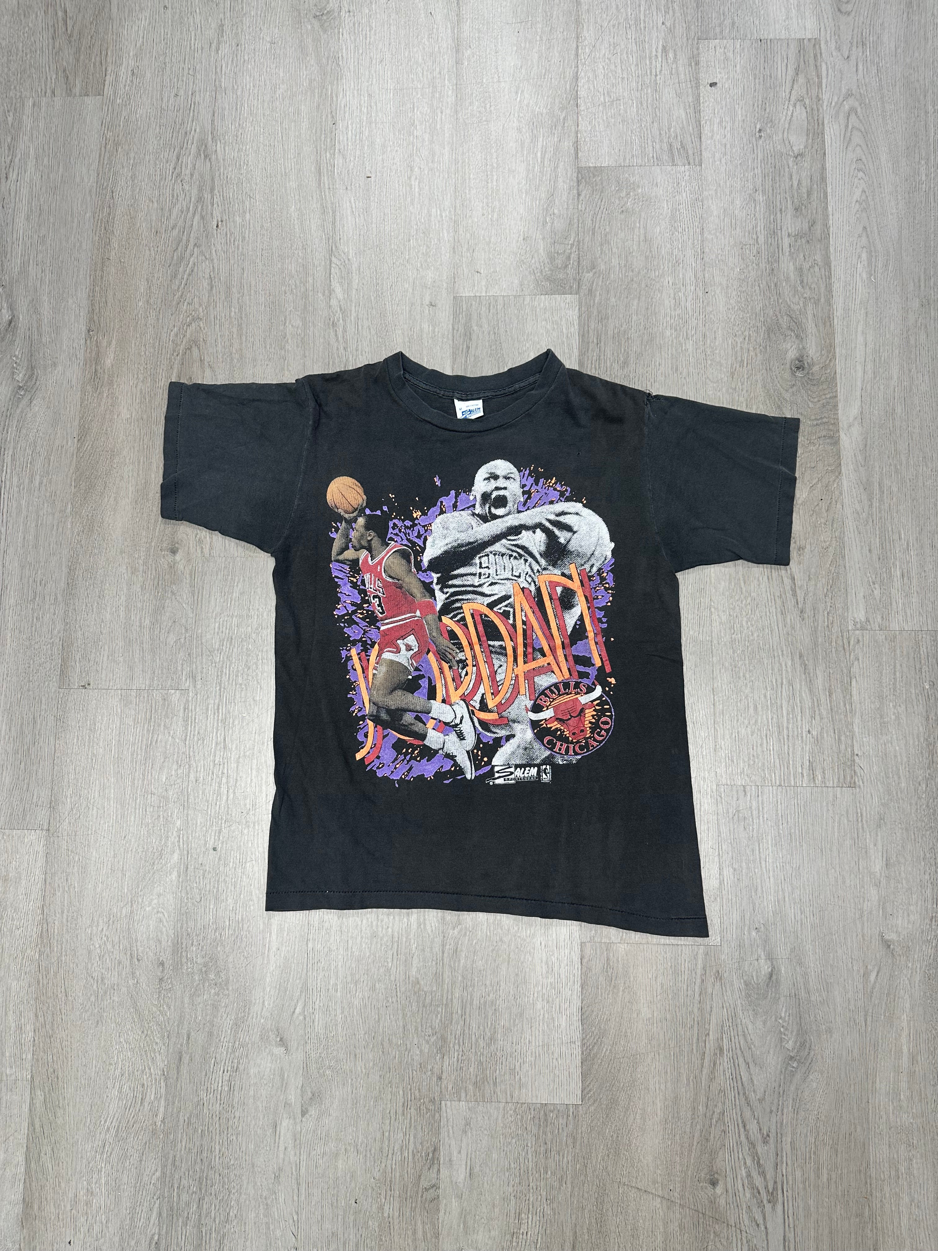 Vintage Faded 90s NBA Chicago Bulls Michael Jordan Salem Sportswear Tee