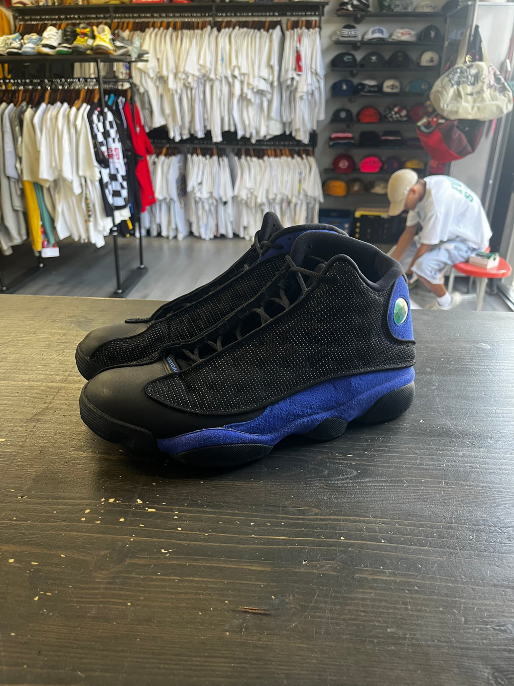 Pre-Owned Jordan 13 Retro Black Hyper Royal