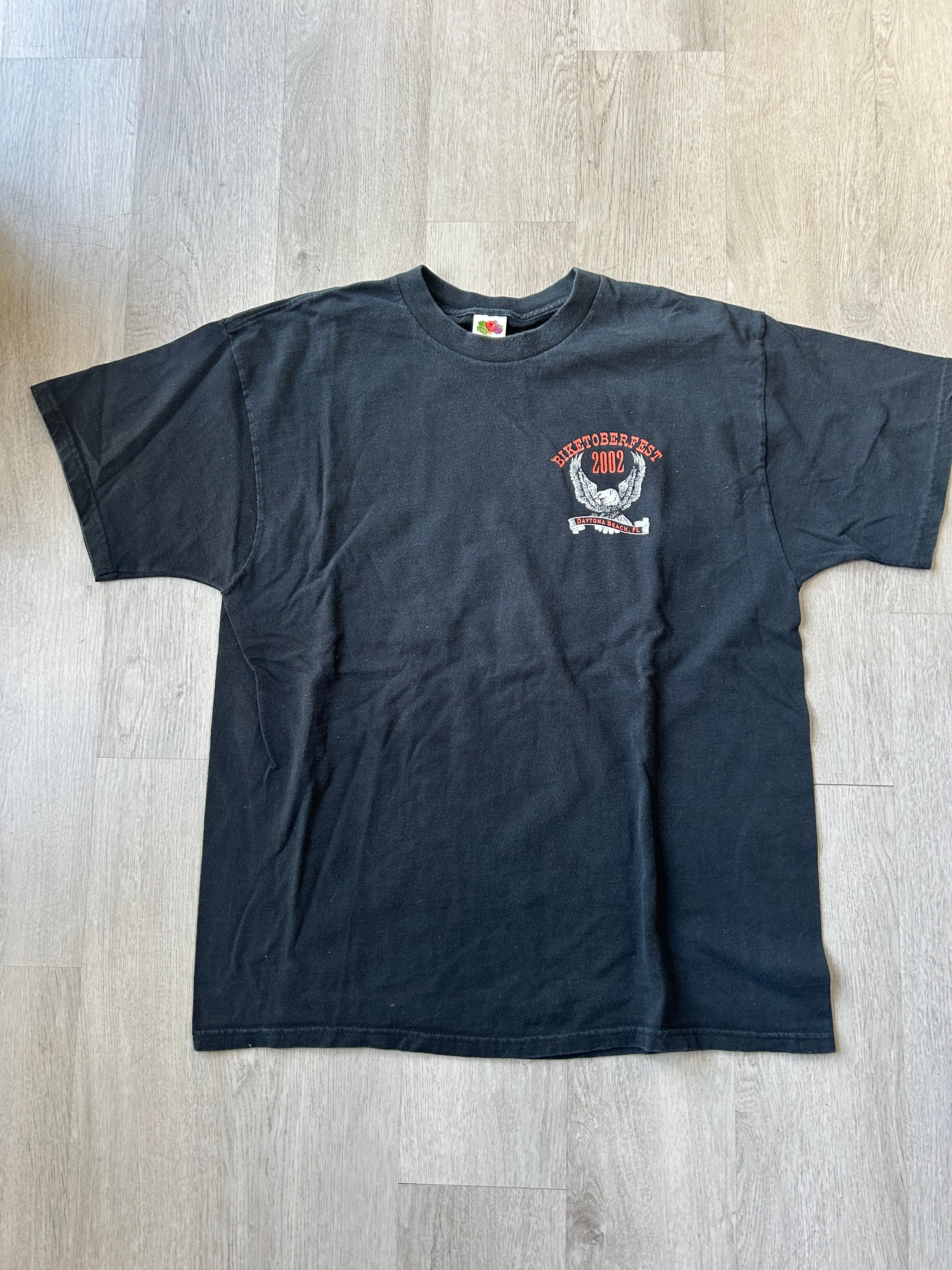 Vintage 2002 Biketoberfest Daytona Beach Tee