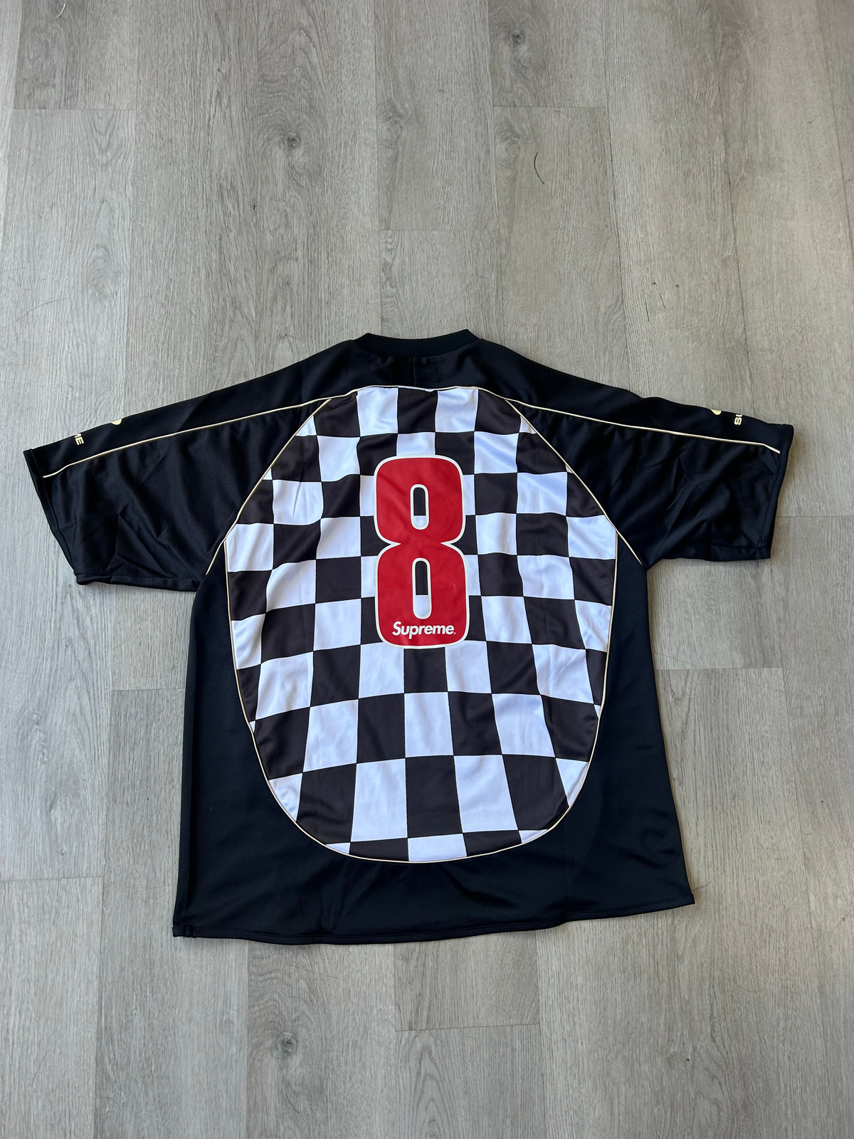 Supreme Japan Checkerboard Soccer Jersey