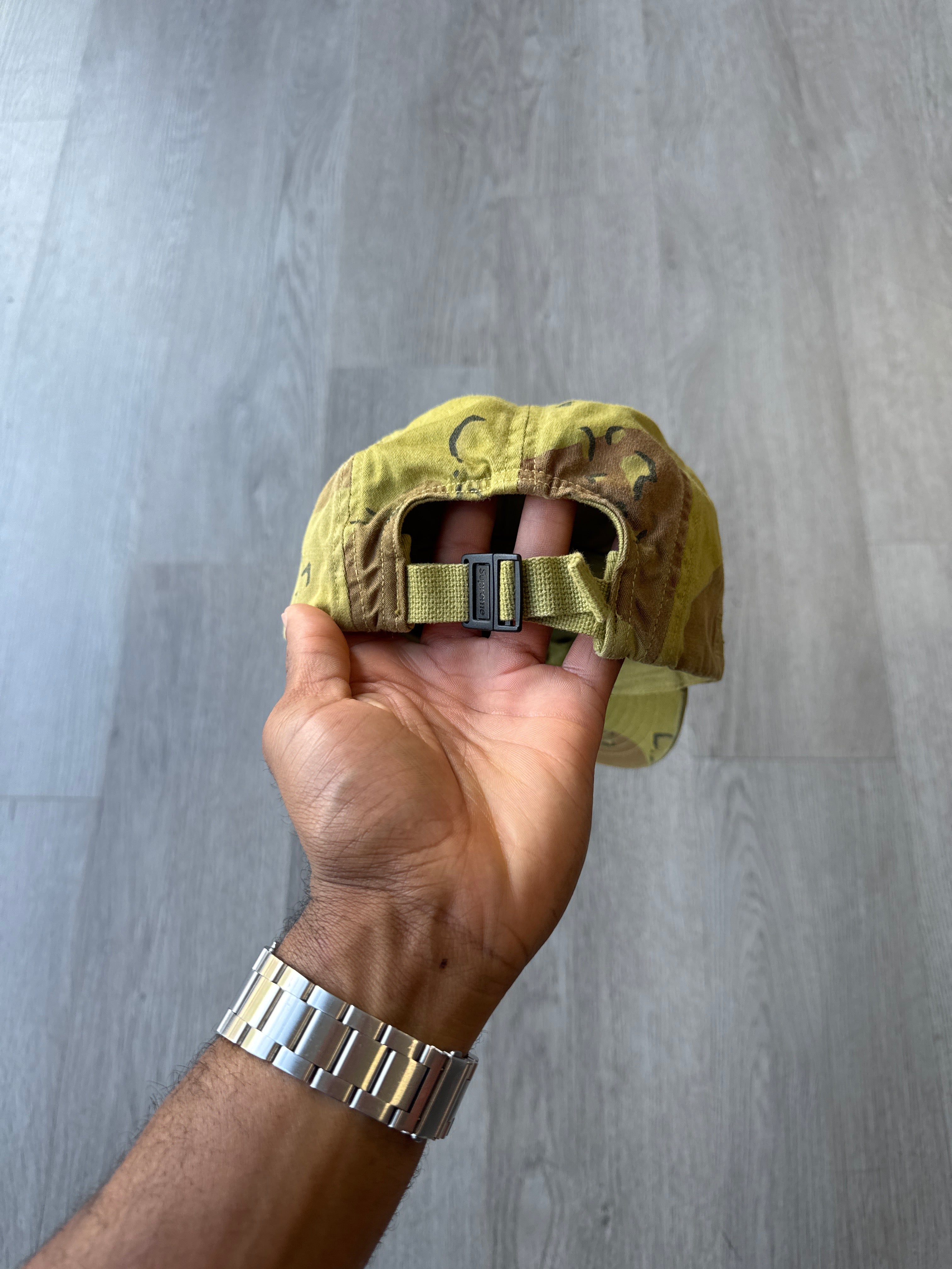 Supreme Overdyed Camo Camp Cap Green 2021