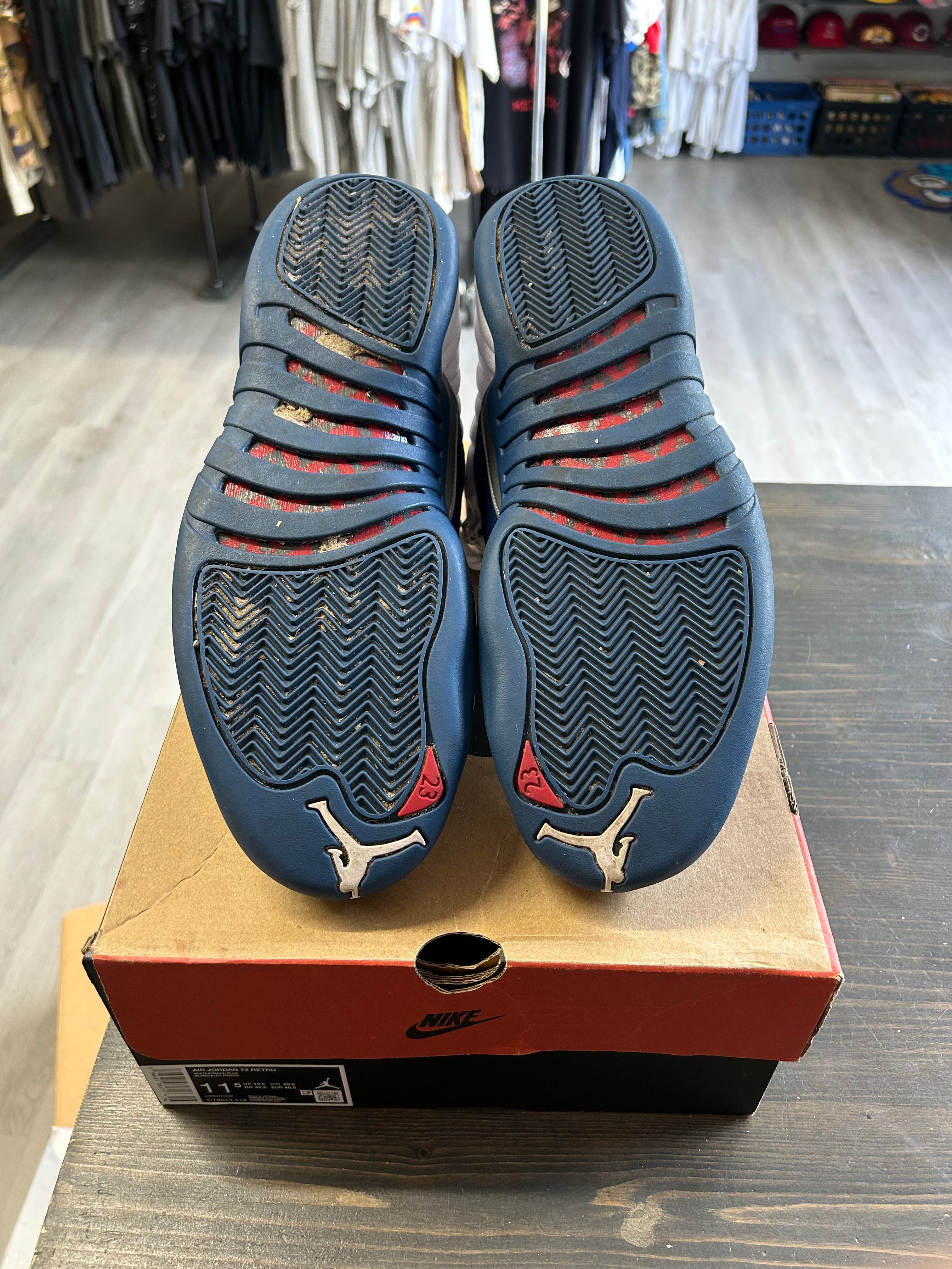 Pre-owned Air Jordan 12 Retro French Blue