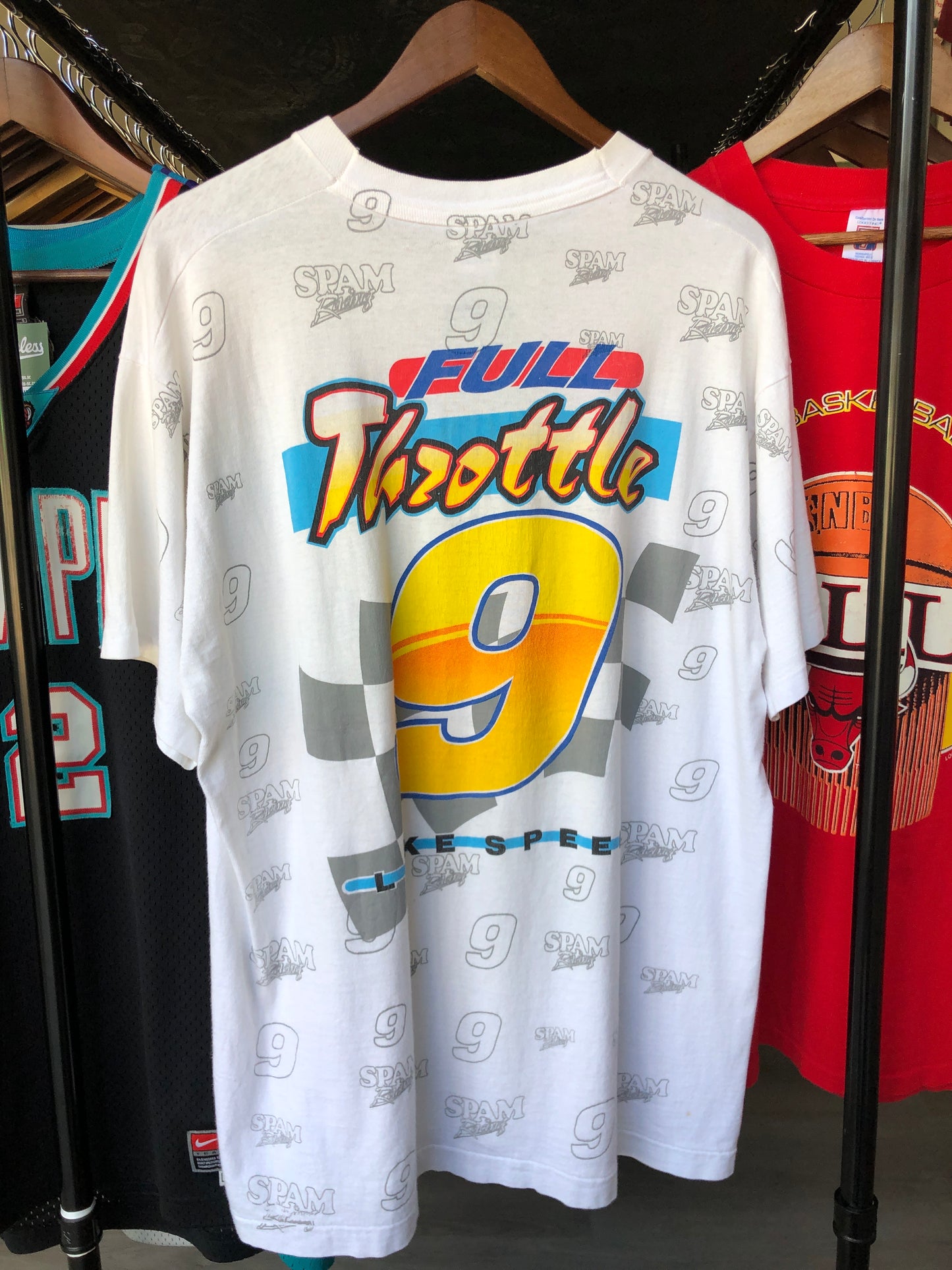 Spam Racing Davey Allison Havoline NASCAR Tee