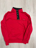 Red Polo Ralph Lauren Pocket Quarter Zip