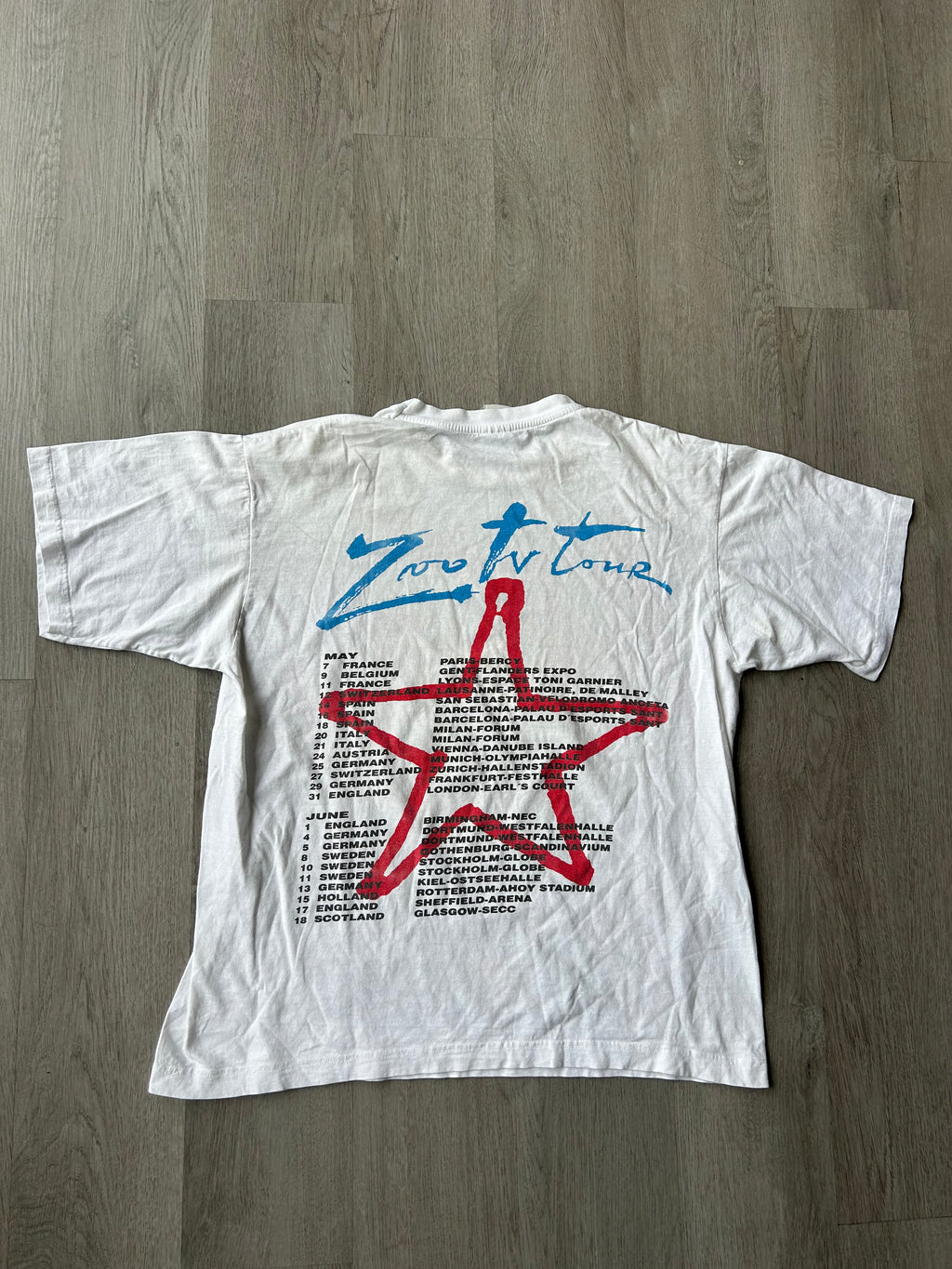 U2 Zoo Tv Tour Tee
