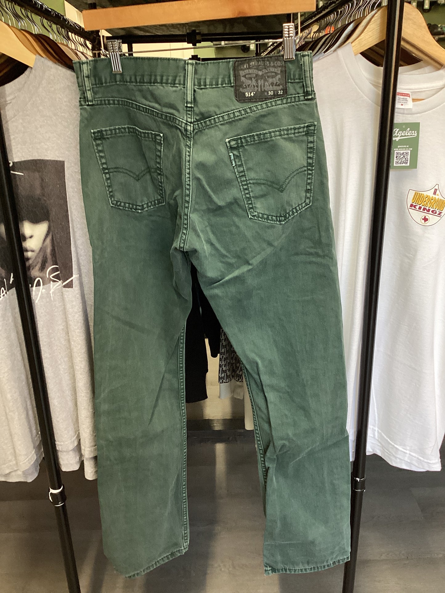 Levi’s Green Jeans