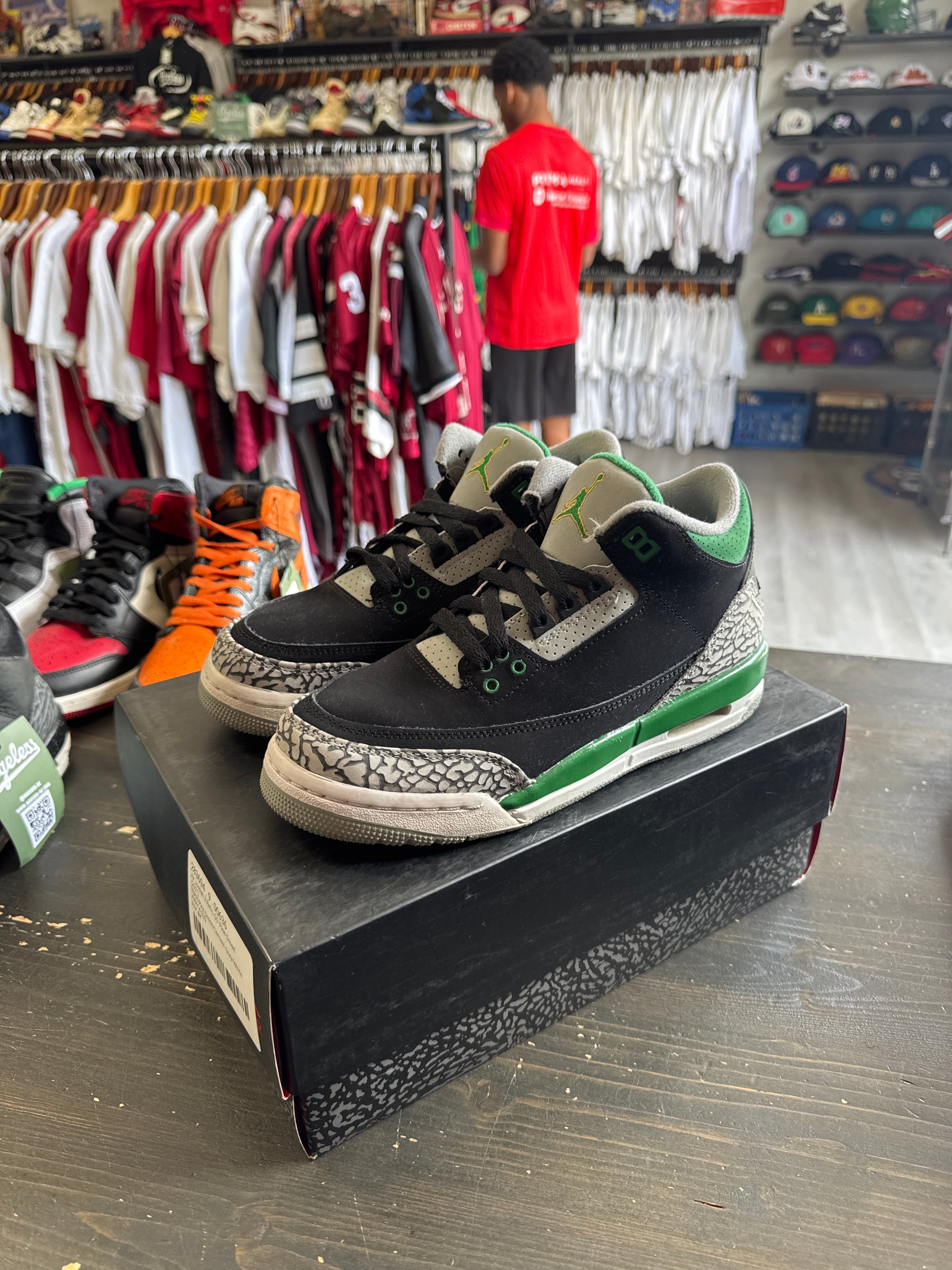 Pre-Owned Jordan 3 Retro Pine Green