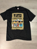 Vintage Bodine Brothers Wanted For Not Backing Down Tee