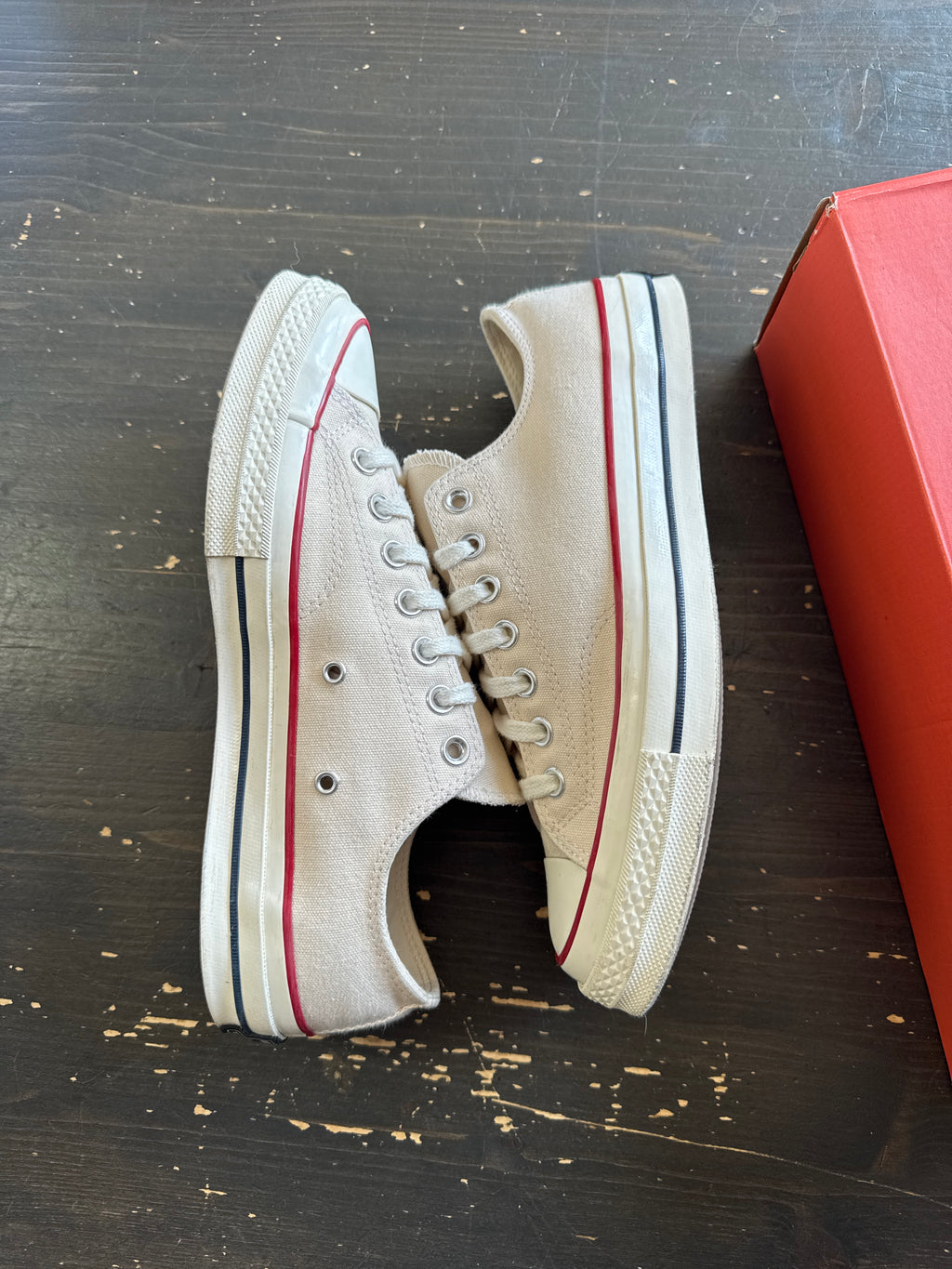 Pre-owned Converse Chuck Taylor All Star 70 Ox Parchment