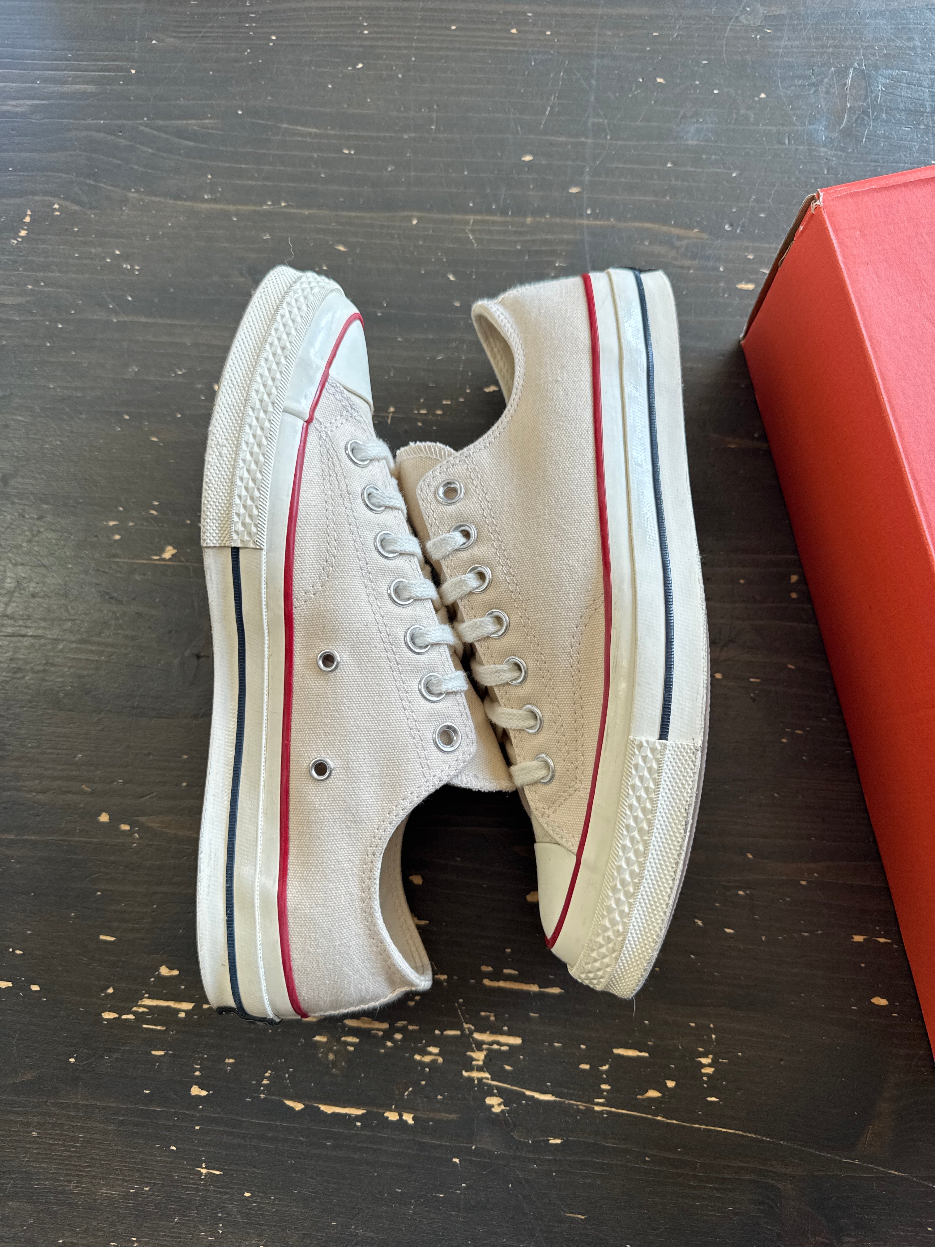 Pre-owned Converse Chuck Taylor All Star 70 Ox Parchment