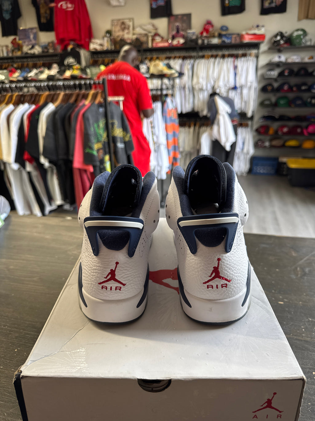 Pre-owned Jordan Retro 6 Olympic (2026)