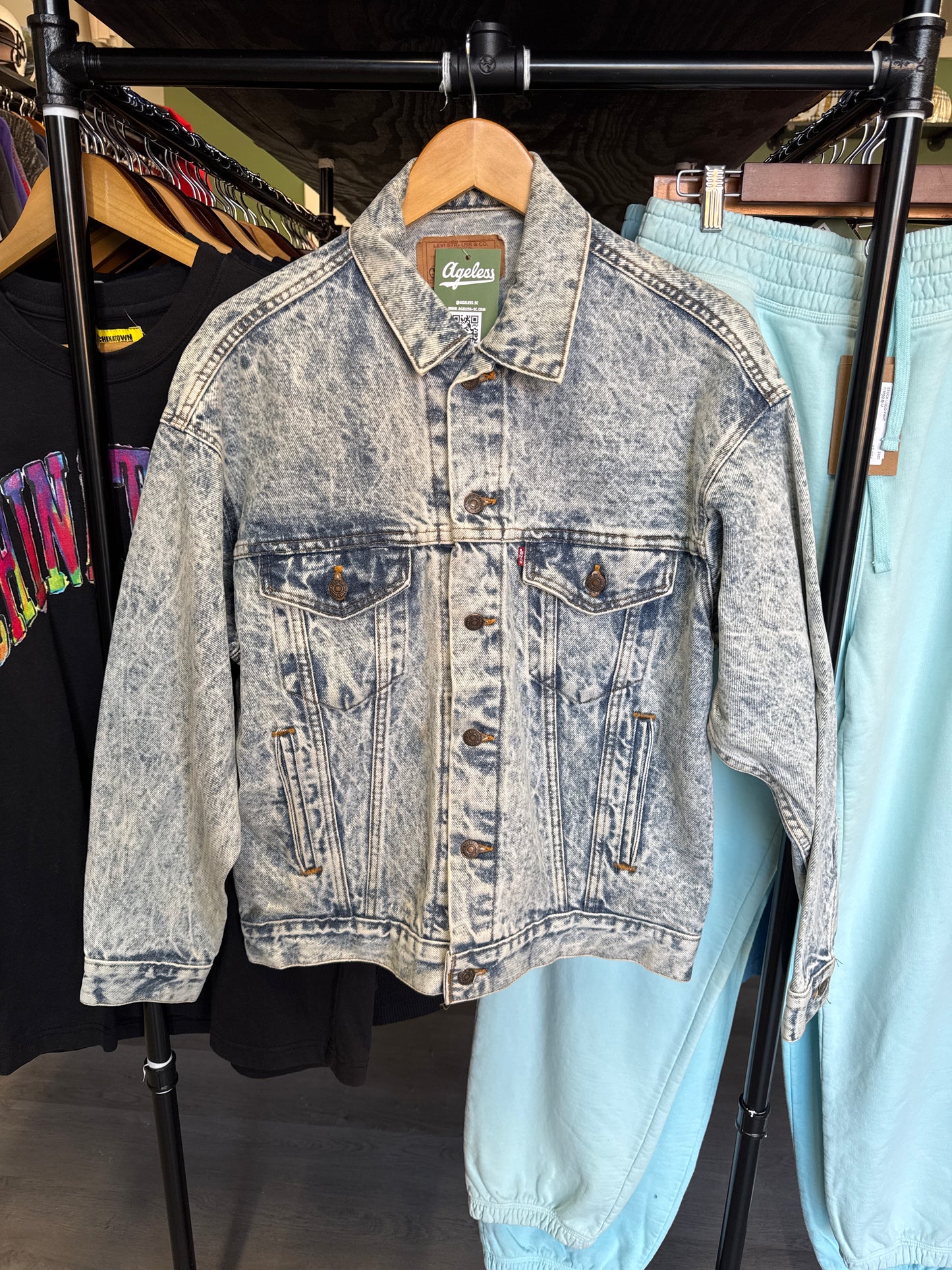 Levis Mineral Wash Denim Jacket