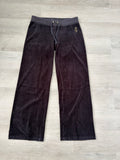 Y2K Black Juicy Velvet Pants