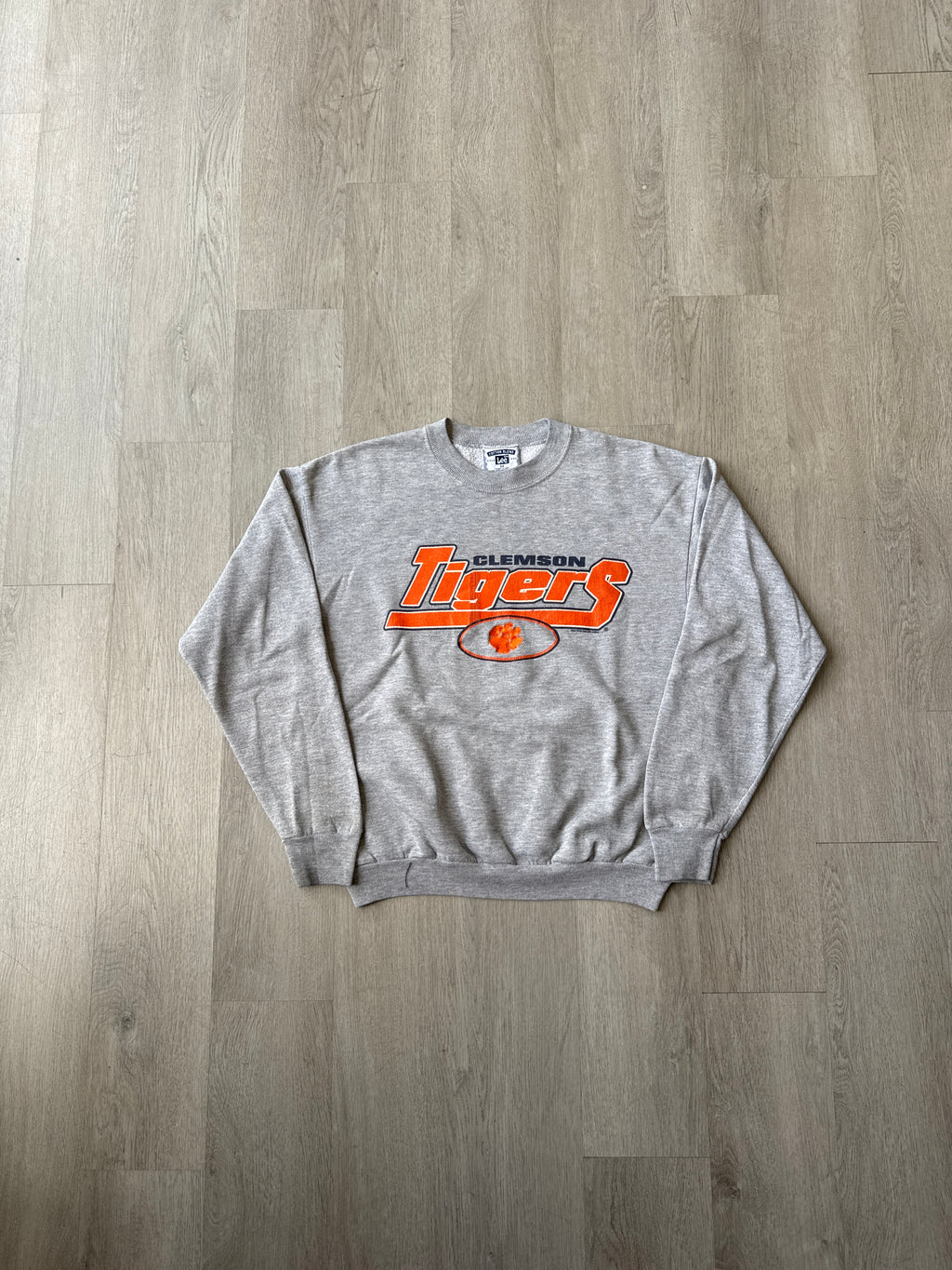 Vintage 90s Lee Clemson University Tigers Logo Sweatshirt