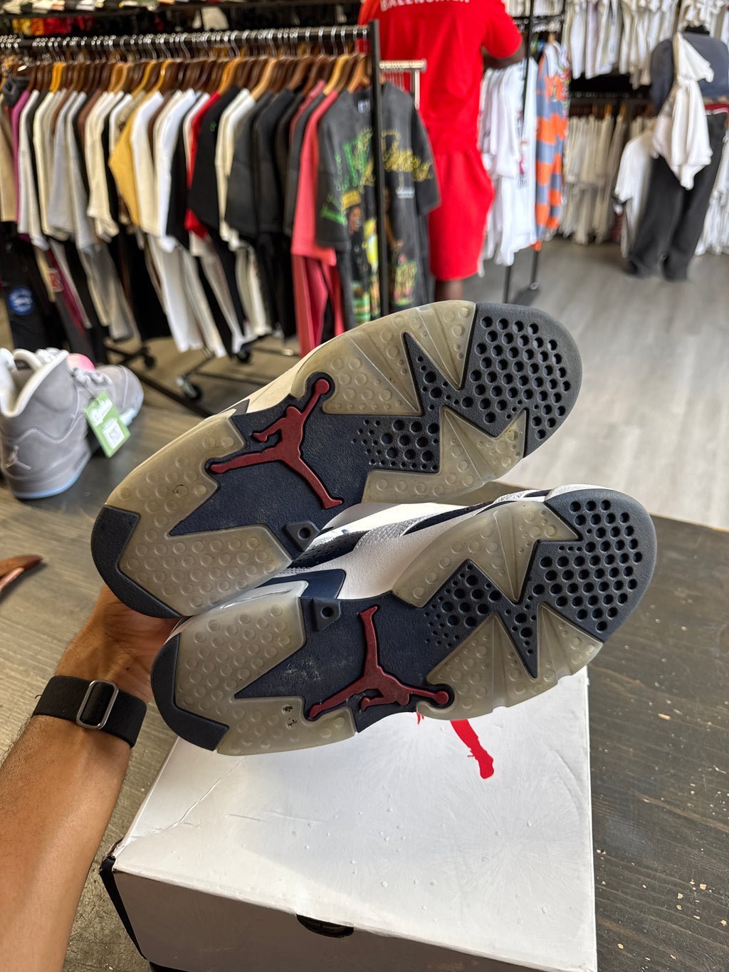 Pre-owned Jordan Retro 6 Olympic (2026)
