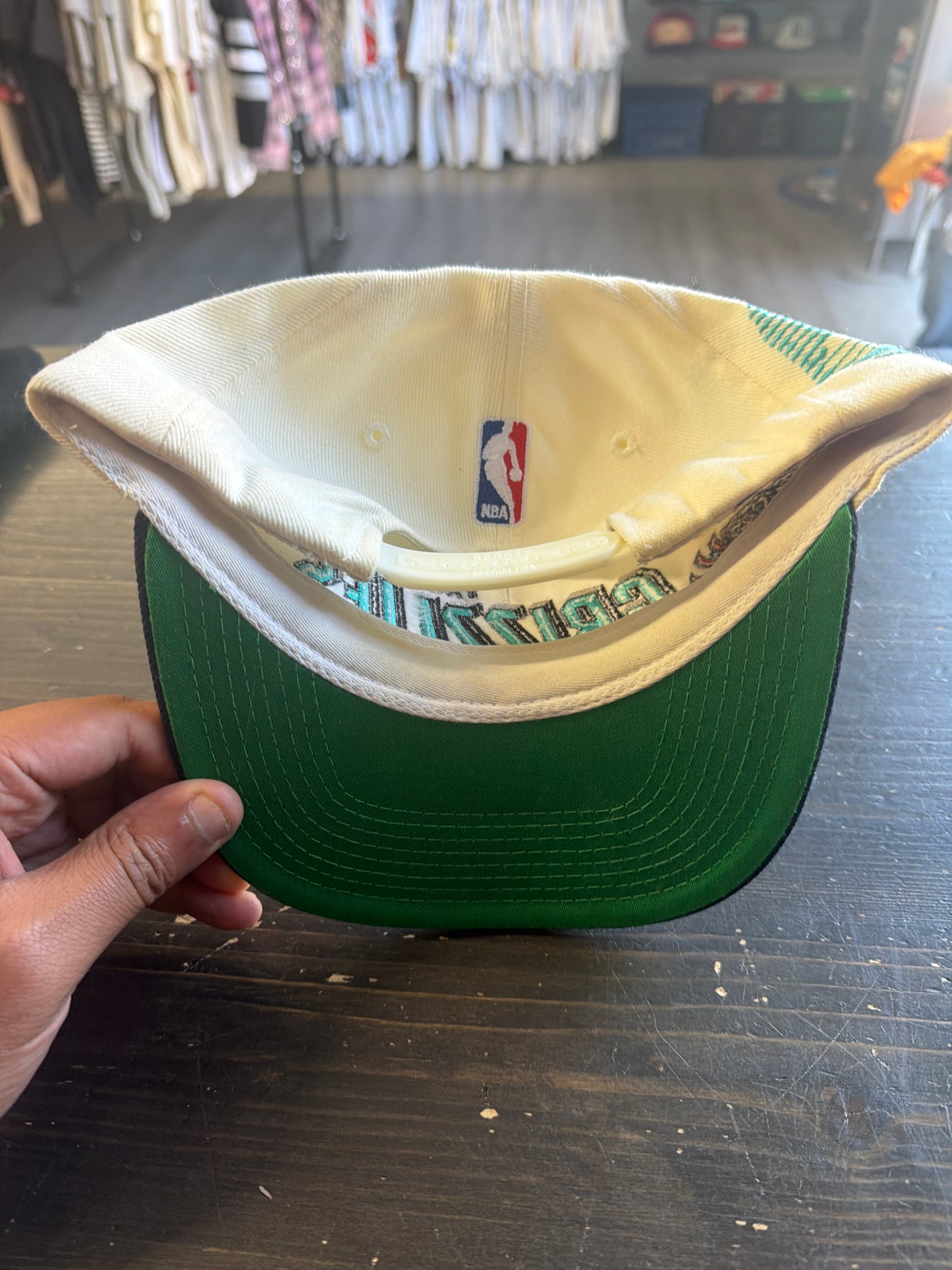 Vintage Sport Specialties Vancouver Grizzlies Shadow SnapBack Hat