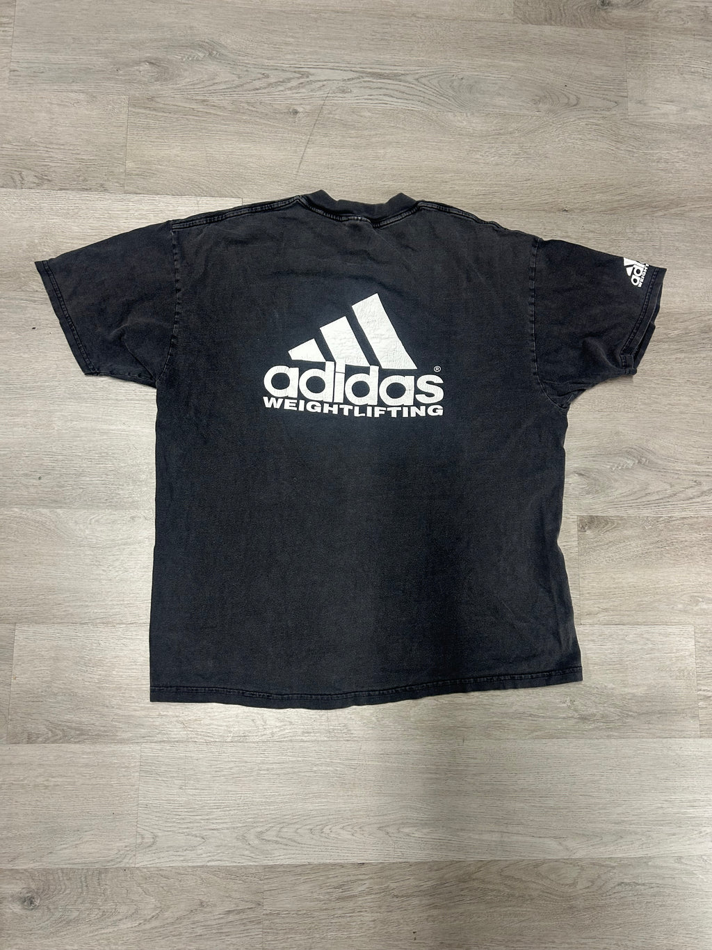 Vintage Eleiko Weights Adidas Weightlifting Tee