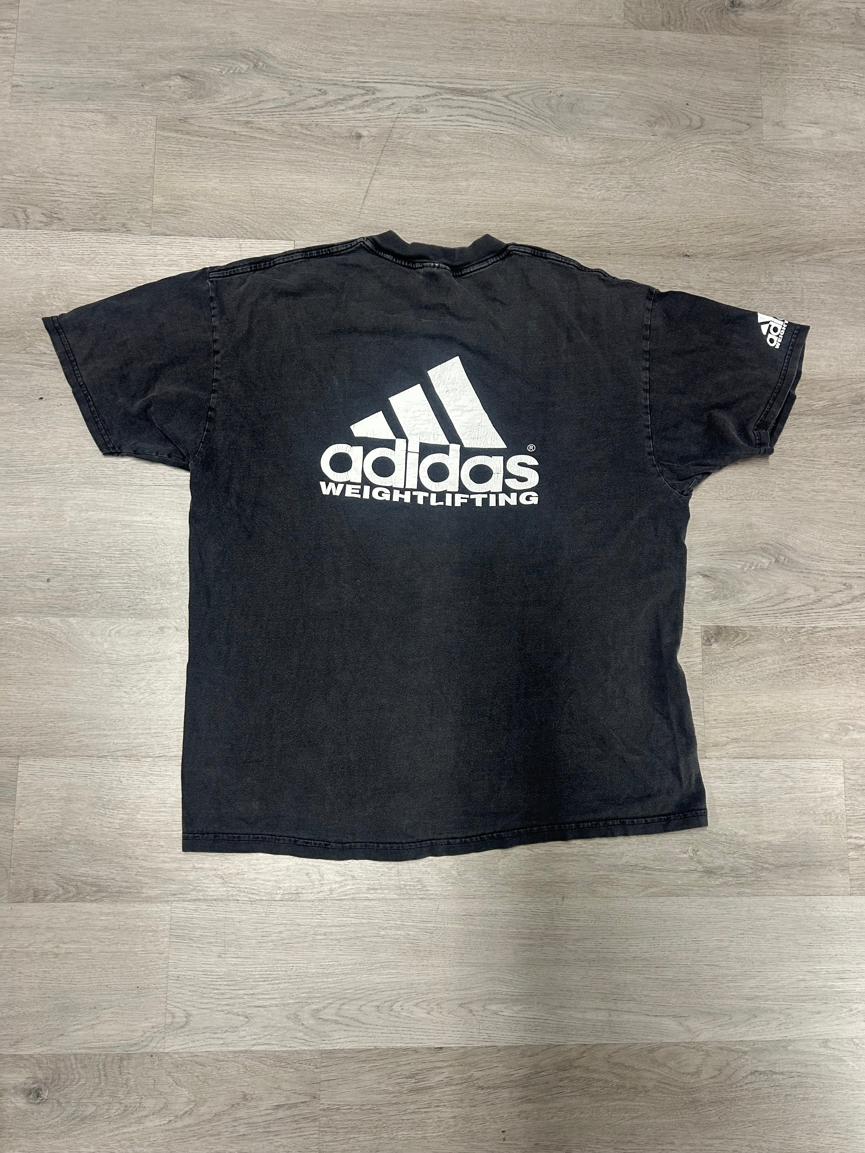 Vintage Eleiko Weights Adidas Weightlifting Tee