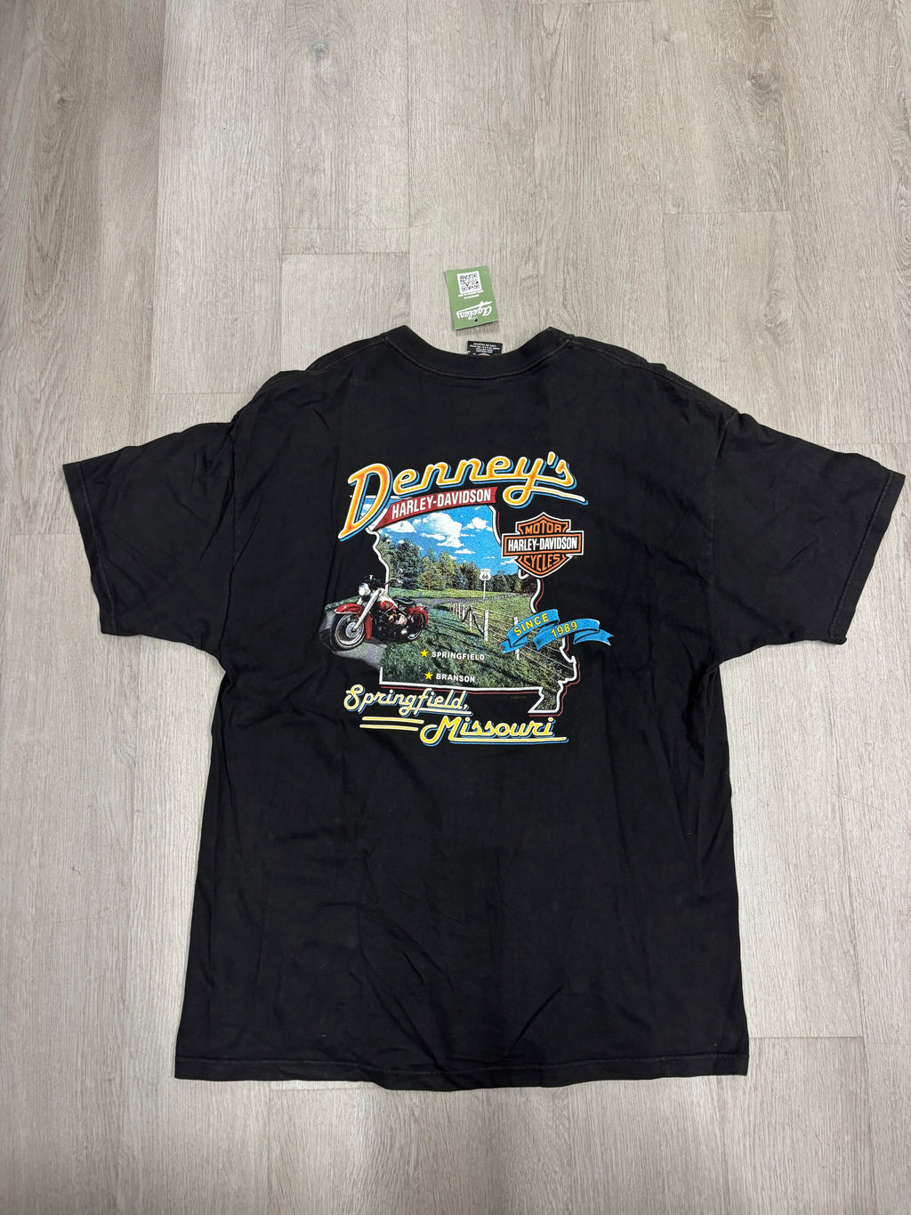 Vintage Harley Davidson Cruisin Route 66 Tee