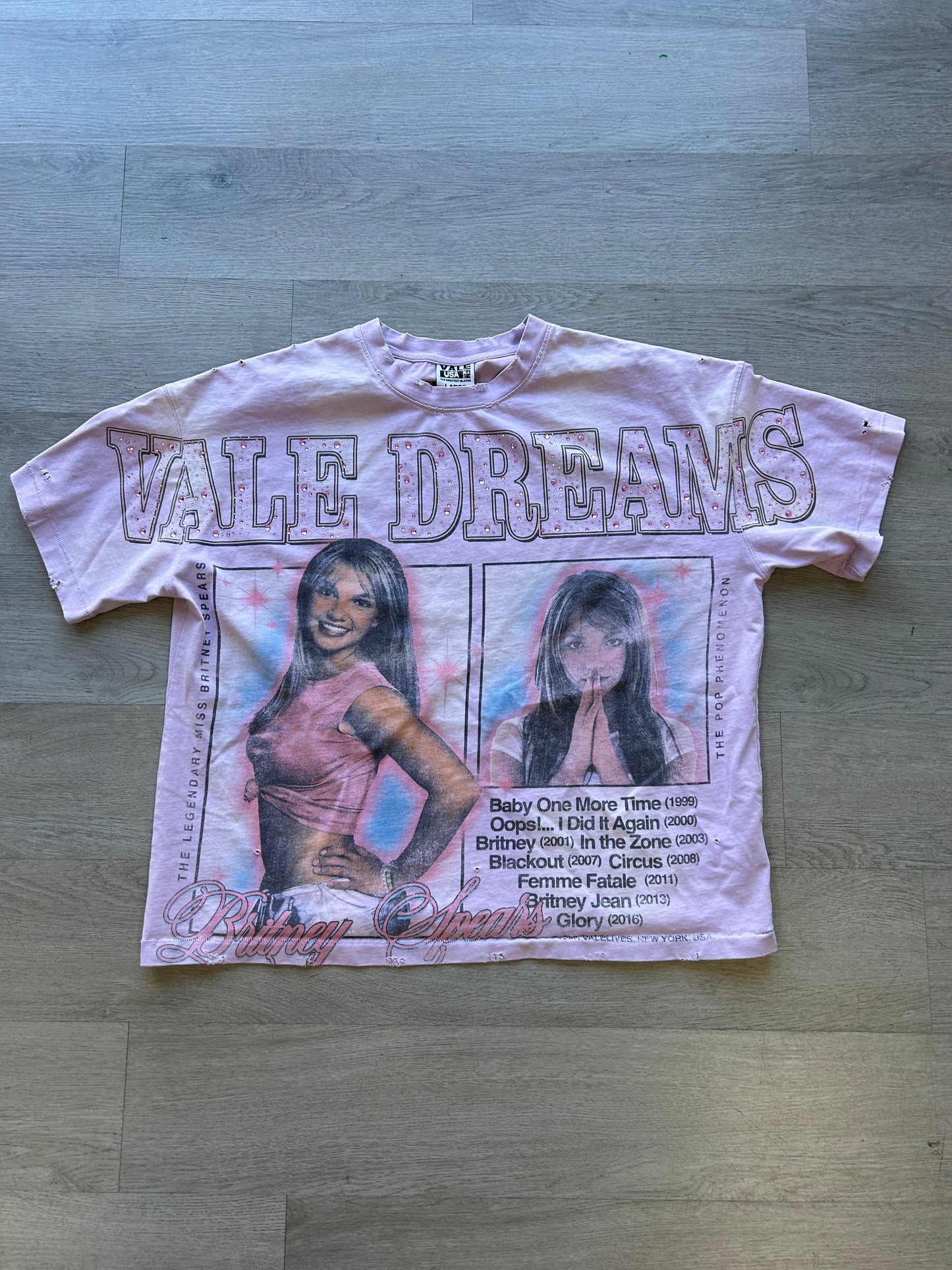 Vale Forever Icon Britney Spears Bling Tee