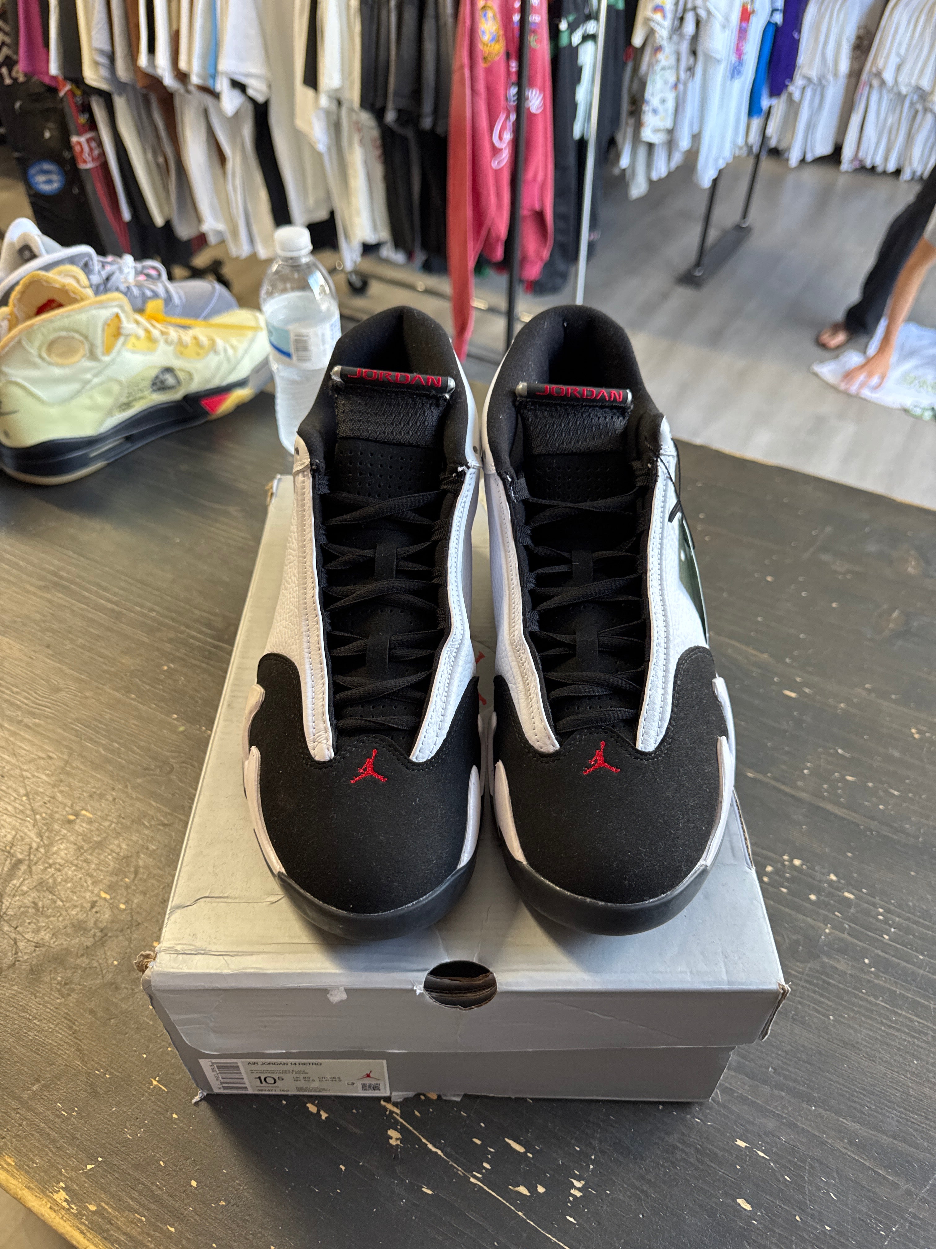 Pre-owned Jordan Retro 14 Black Toe (2024)