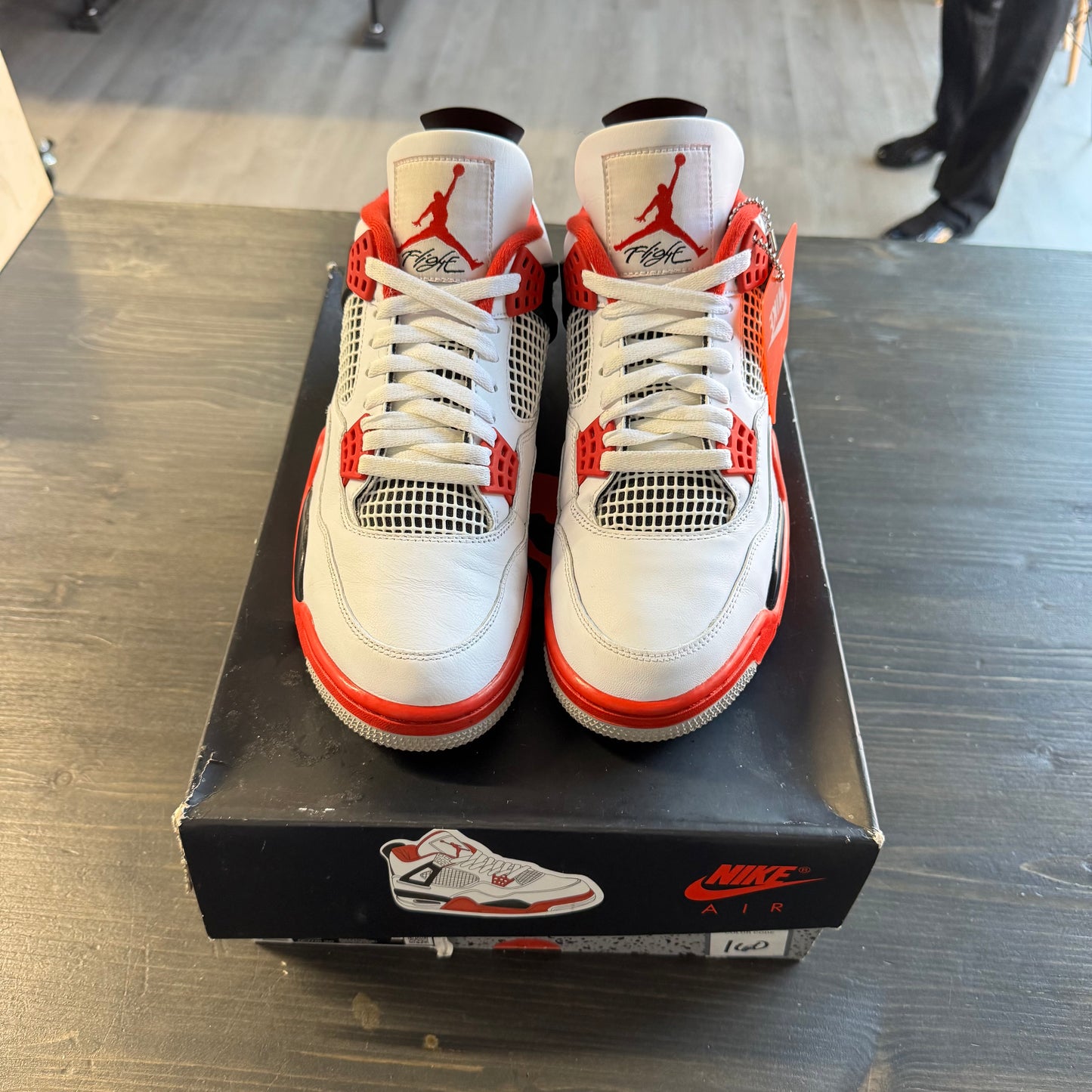 Pre-owned Jordan Retro 4 Fire Red 2020