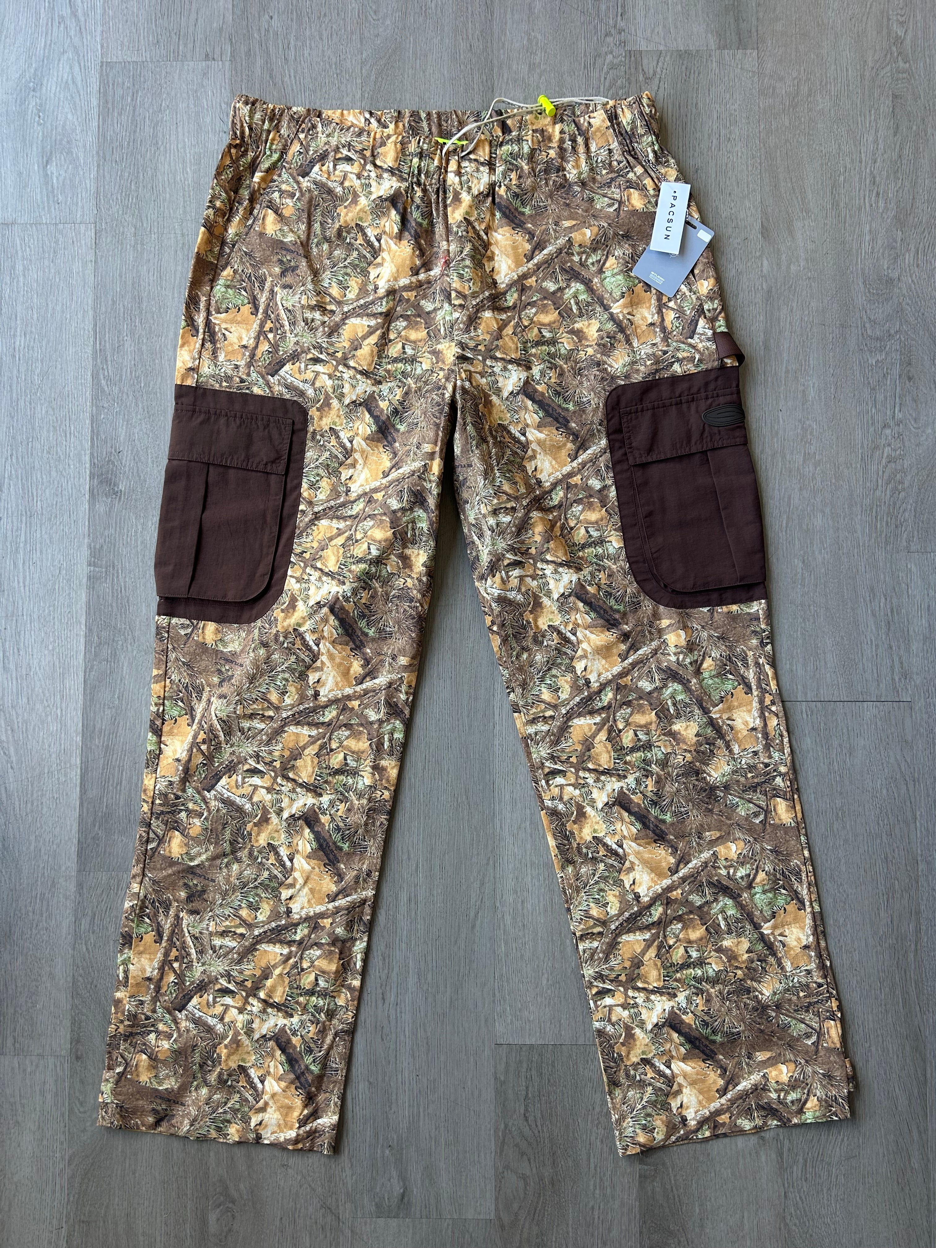 PacSun Realtree Camo Nylon Cargo Pants