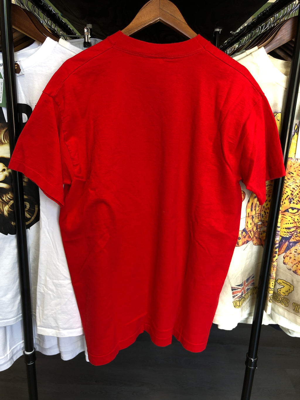 Vintage Mickey and Minnie Mouse Red Tee