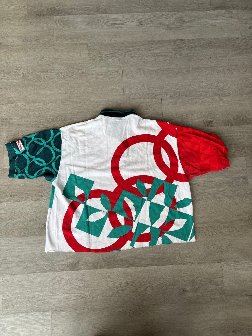 Vintage Hanes Atlanta 1996 Olympic Games Staff Polo
