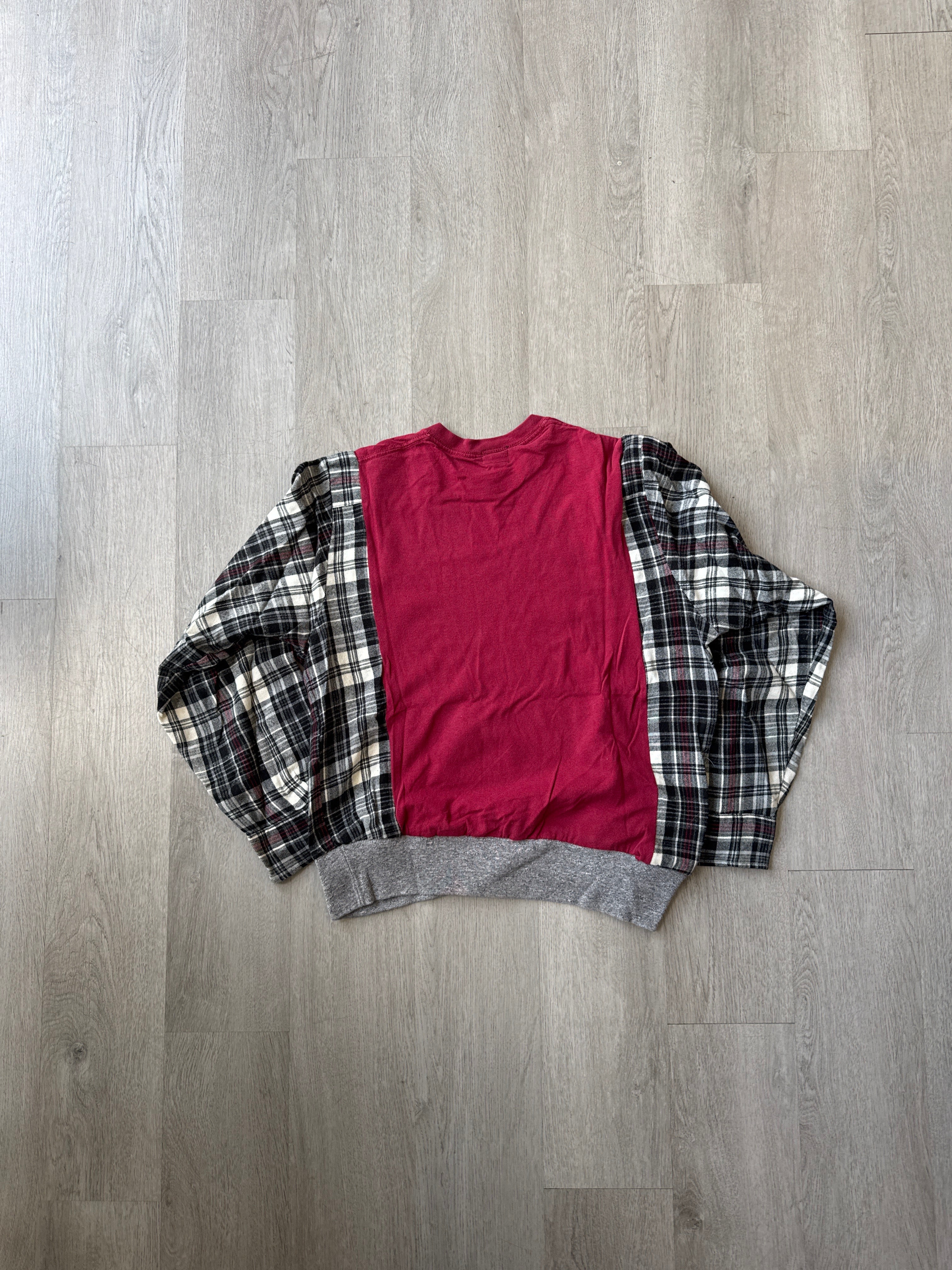 Women’s University Of South Carolina Gamecocks Upcycled Flannel Sweatshirt