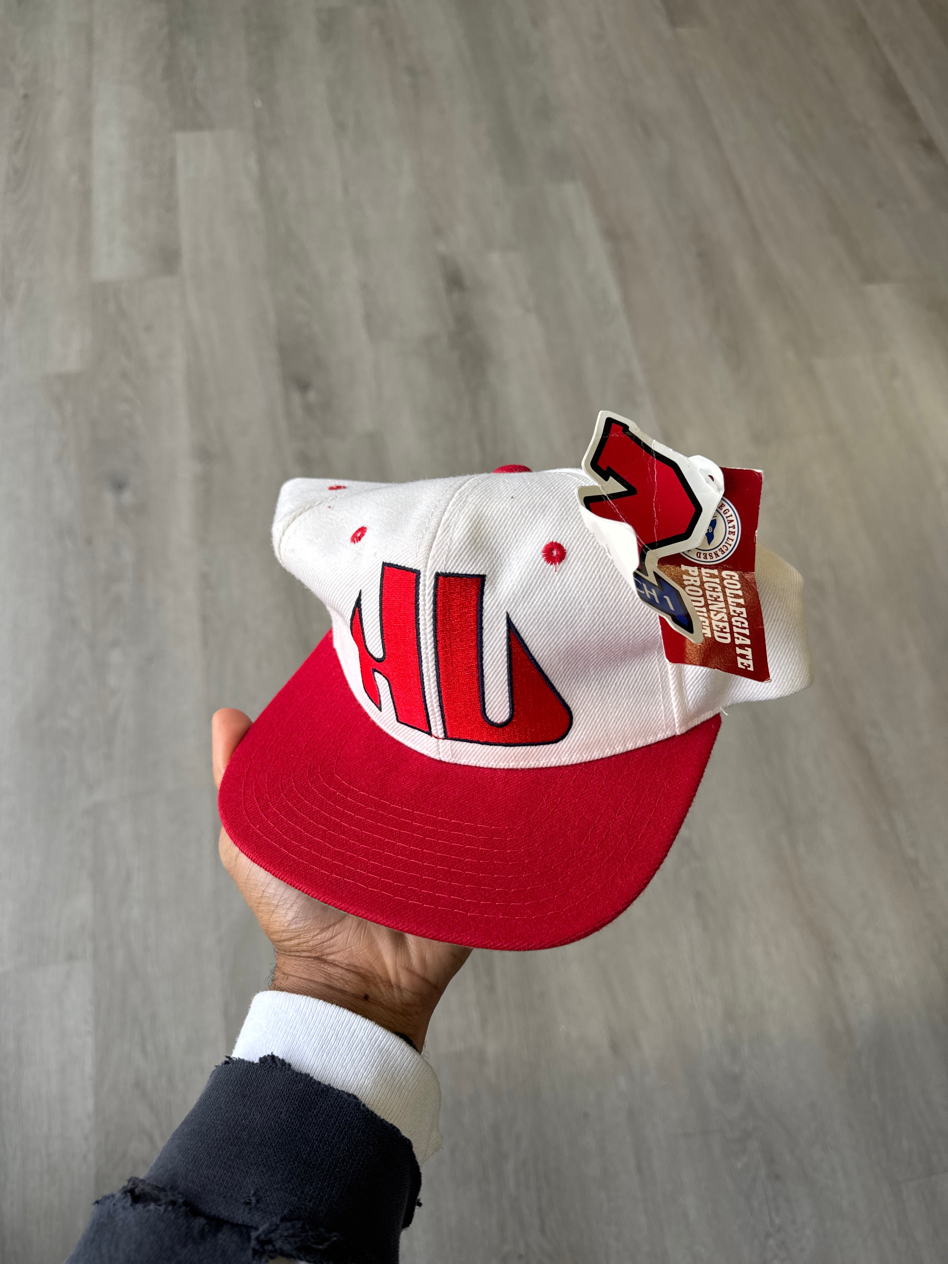 Vintage Match 1 Howard University Bison Snap Back Hat